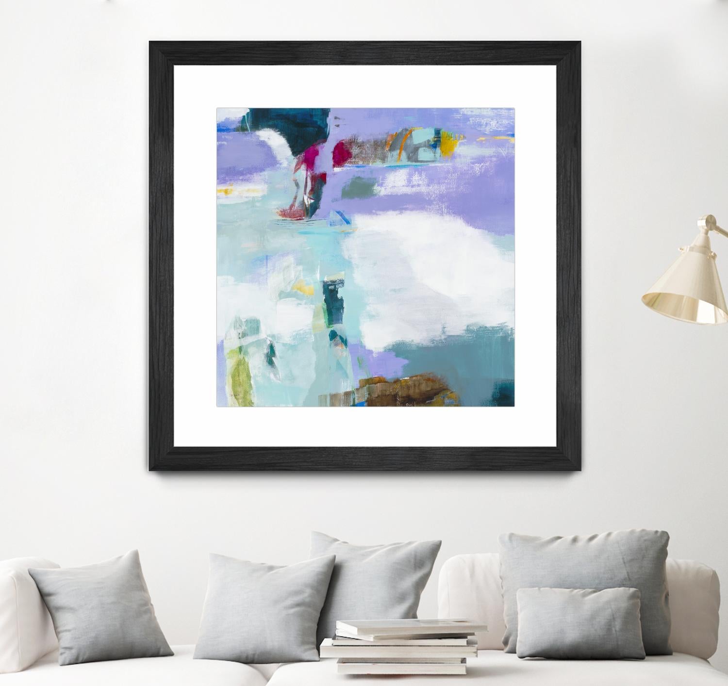 Reckoning by Jill Martin on GIANT ART - purples abstract