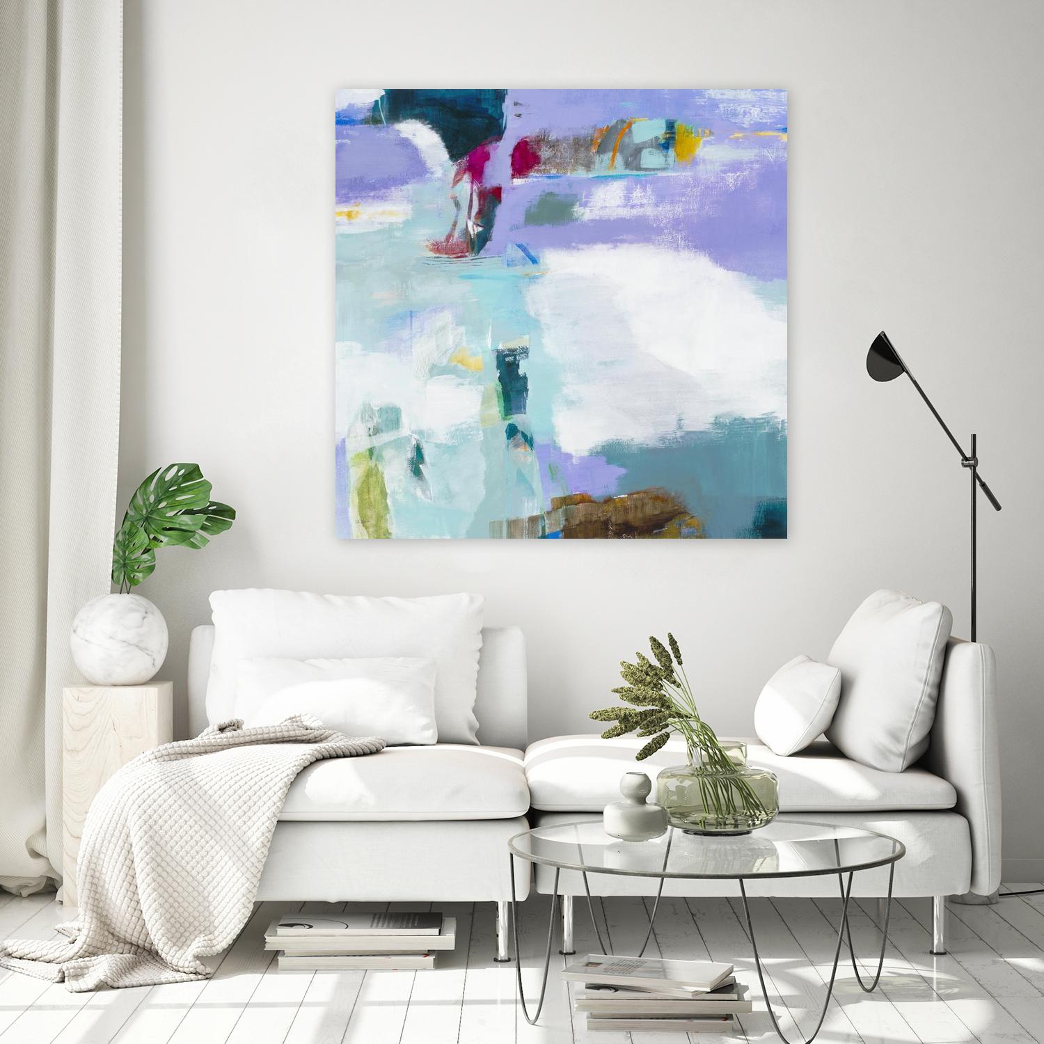 Reckoning by Jill Martin on GIANT ART - purples abstract