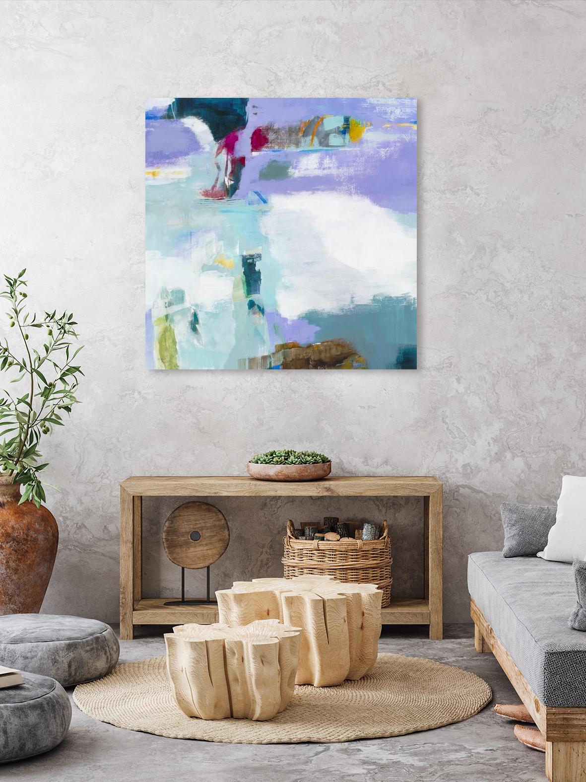 Reckoning by Jill Martin on GIANT ART - purples abstract