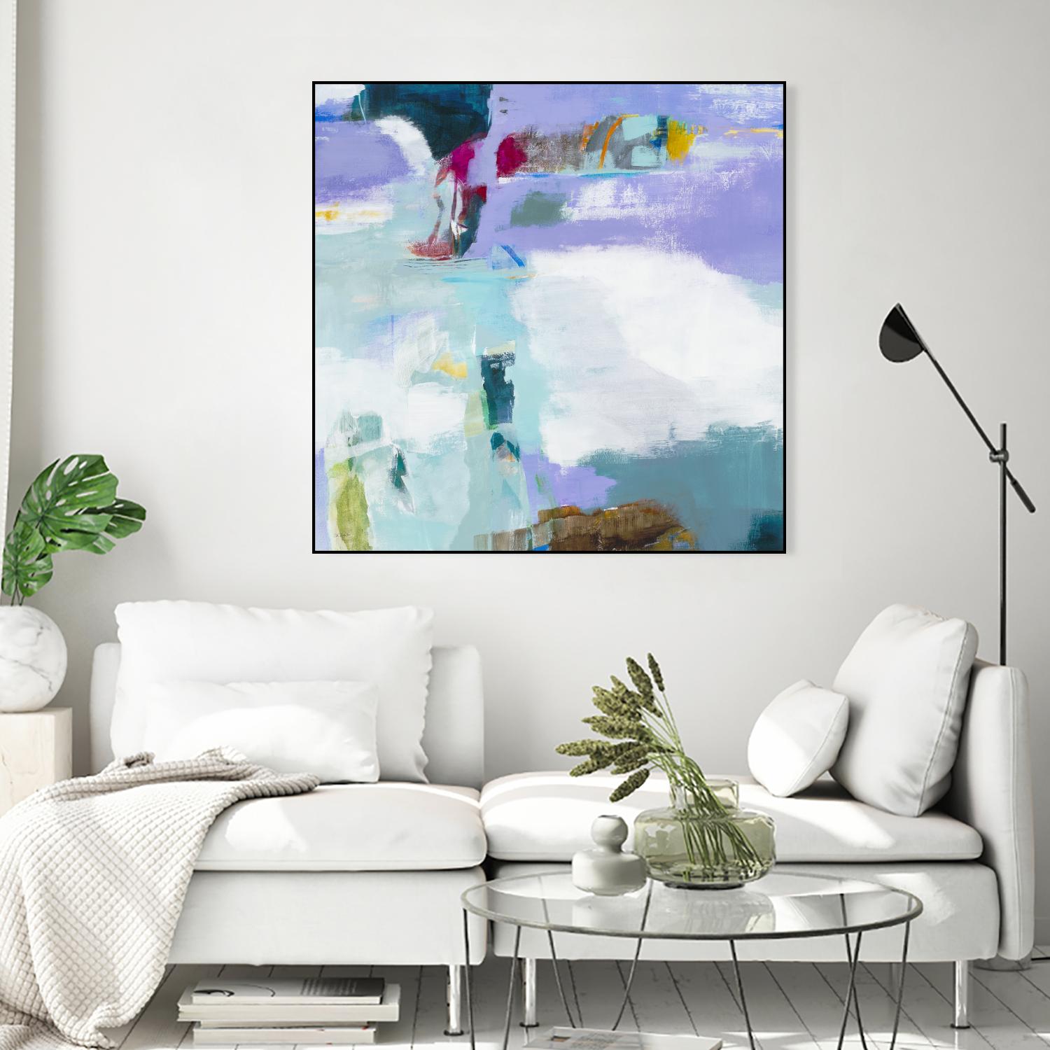 Reckoning by Jill Martin on GIANT ART - purples abstract