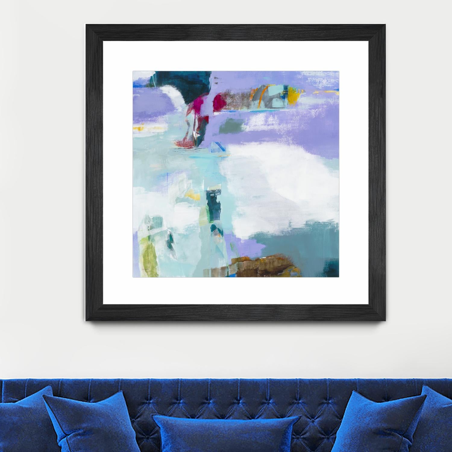 Reckoning by Jill Martin on GIANT ART - purples abstract