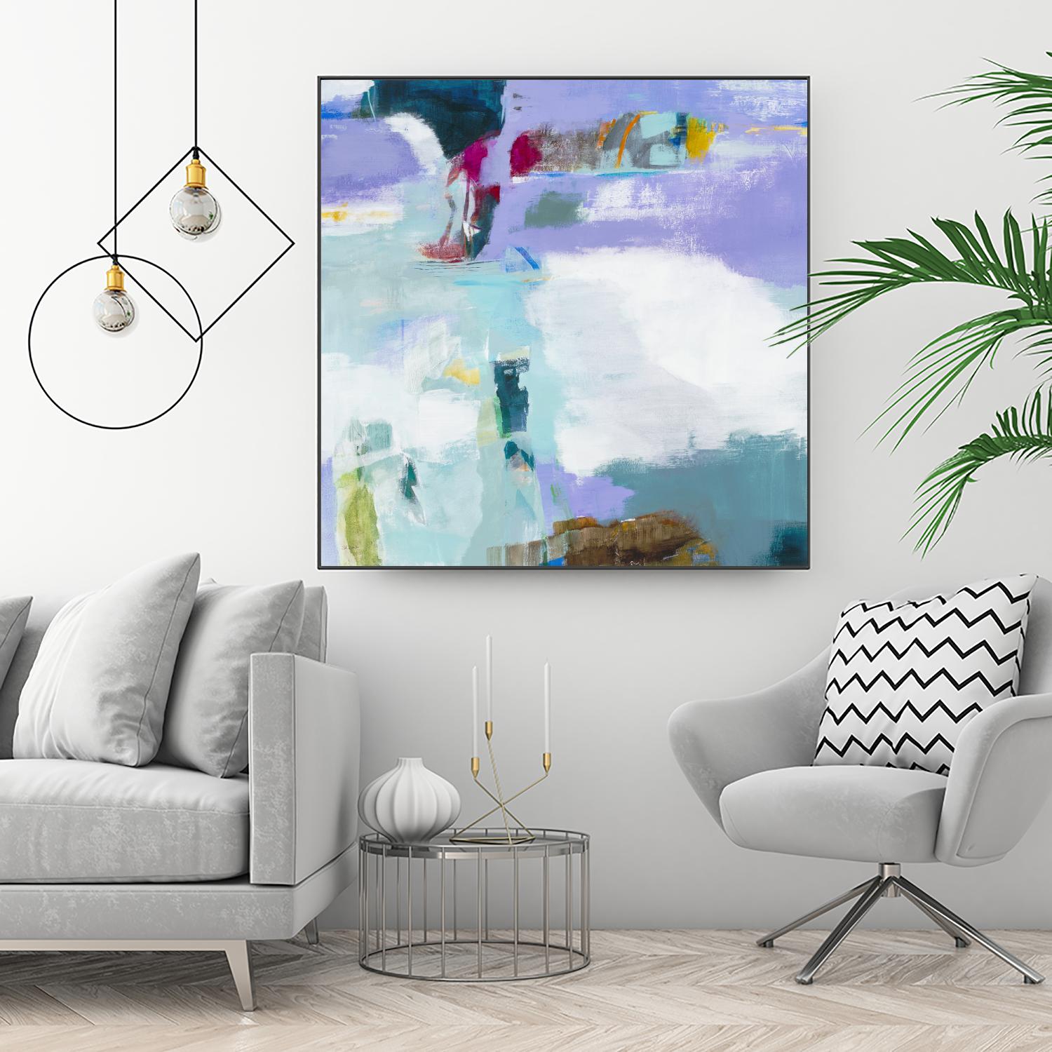 Reckoning by Jill Martin on GIANT ART - purples abstract