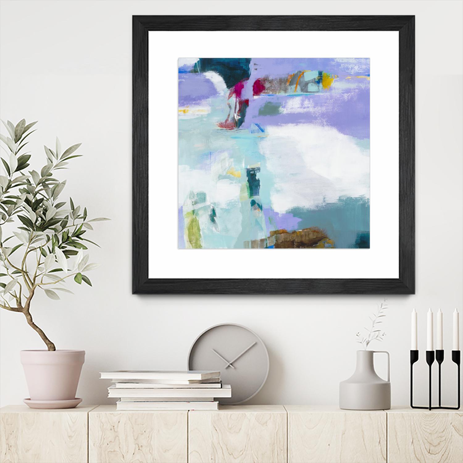 Reckoning by Jill Martin on GIANT ART - purples abstract