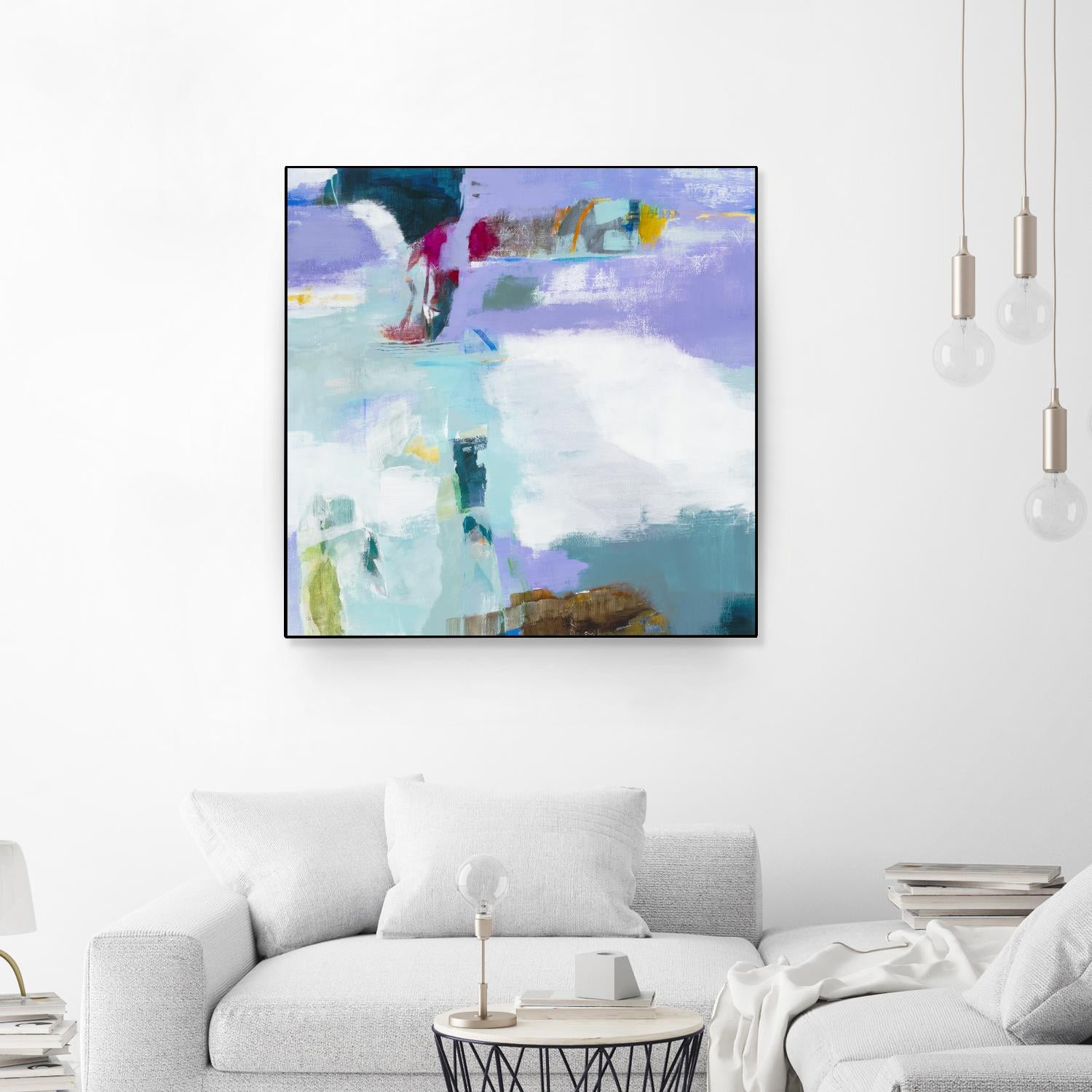 Reckoning by Jill Martin on GIANT ART - purples abstract