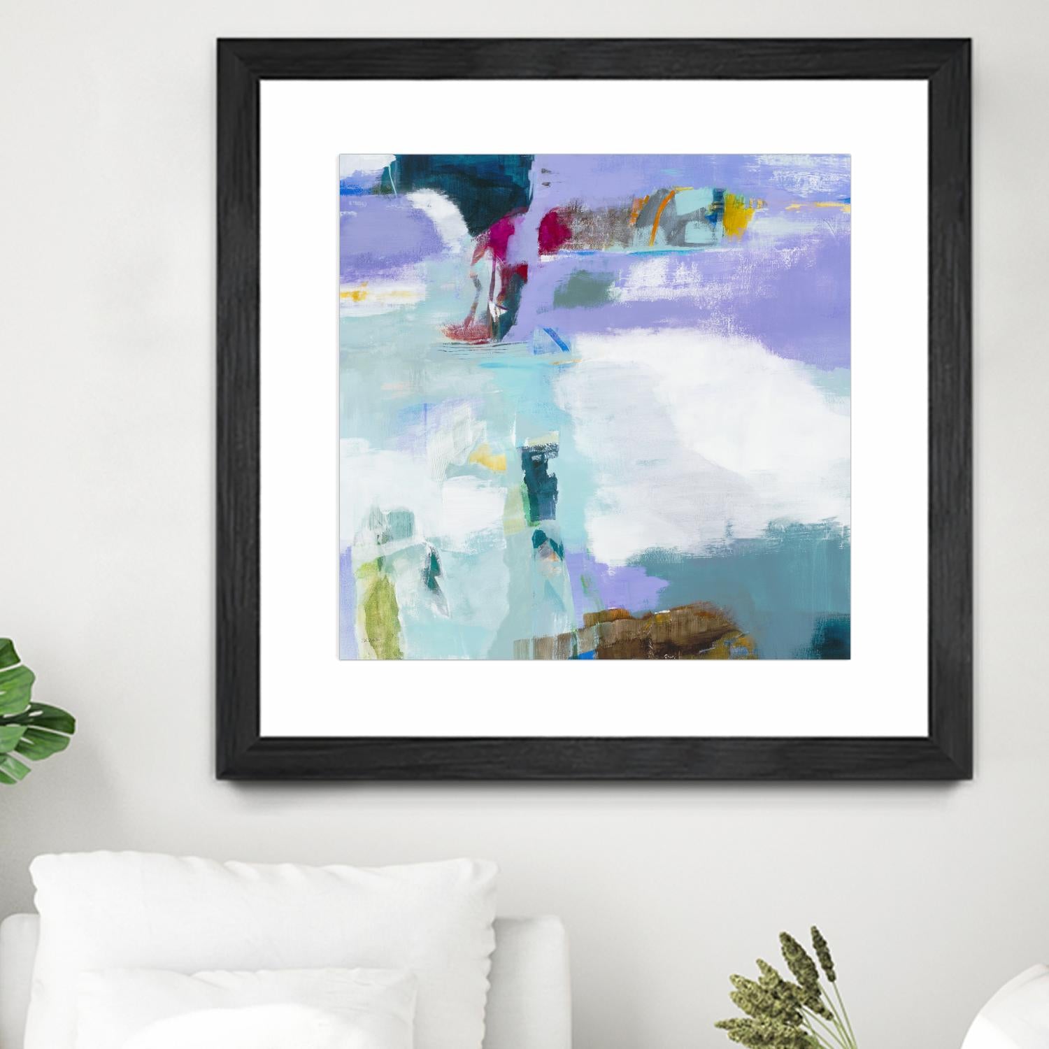 Reckoning by Jill Martin on GIANT ART - purples abstract