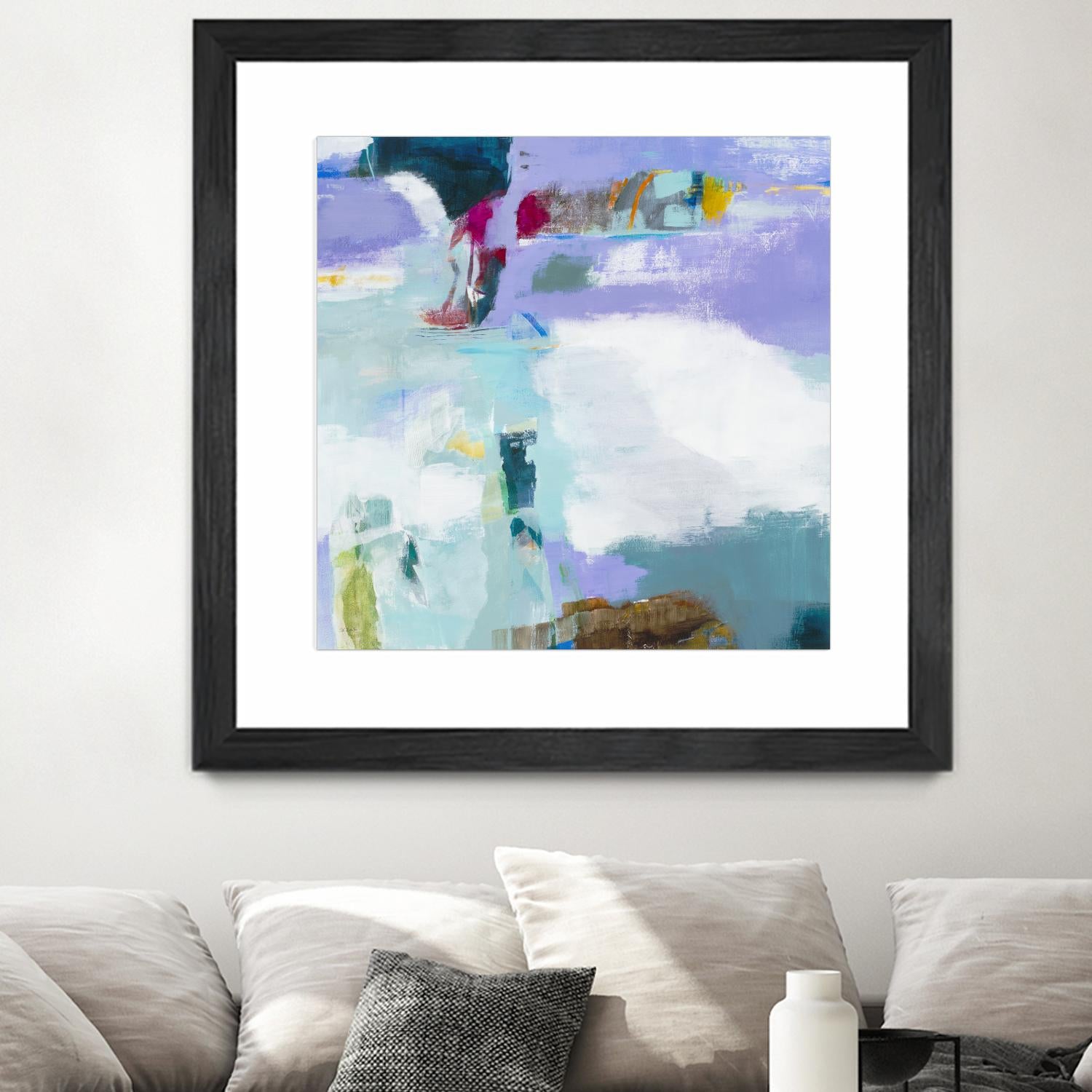 Reckoning by Jill Martin on GIANT ART - purples abstract