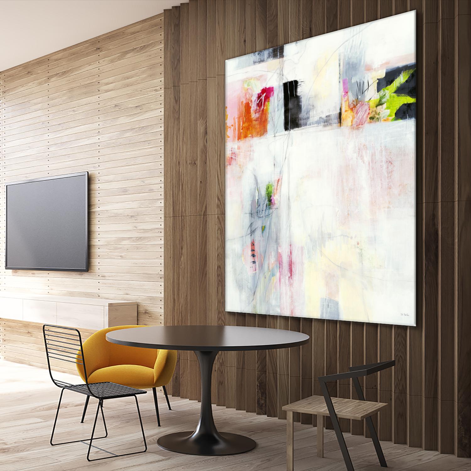 Looking by Jill Martin on GIANT ART - whites & creams abstract