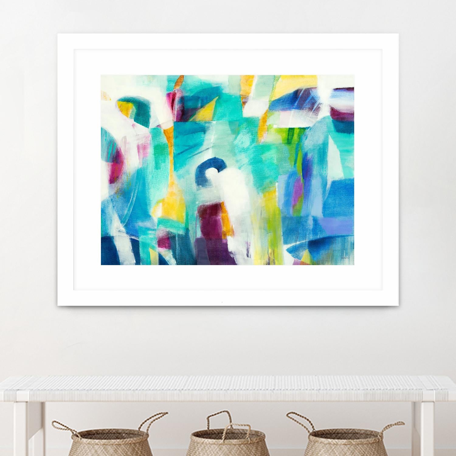 Checkmate by Jill Martin on GIANT ART - blues abstract blue