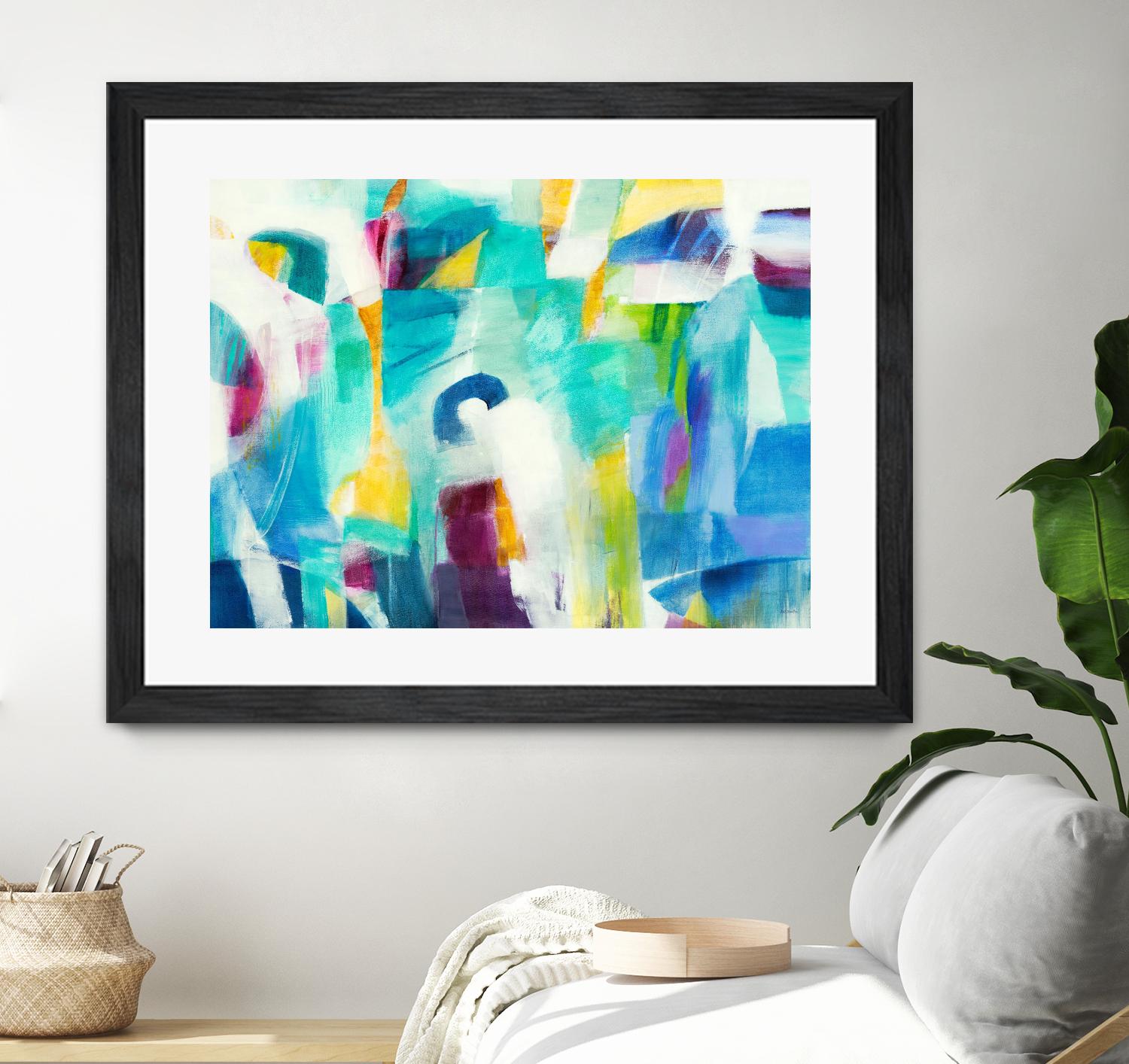 Checkmate by Jill Martin on GIANT ART - blues abstract blue