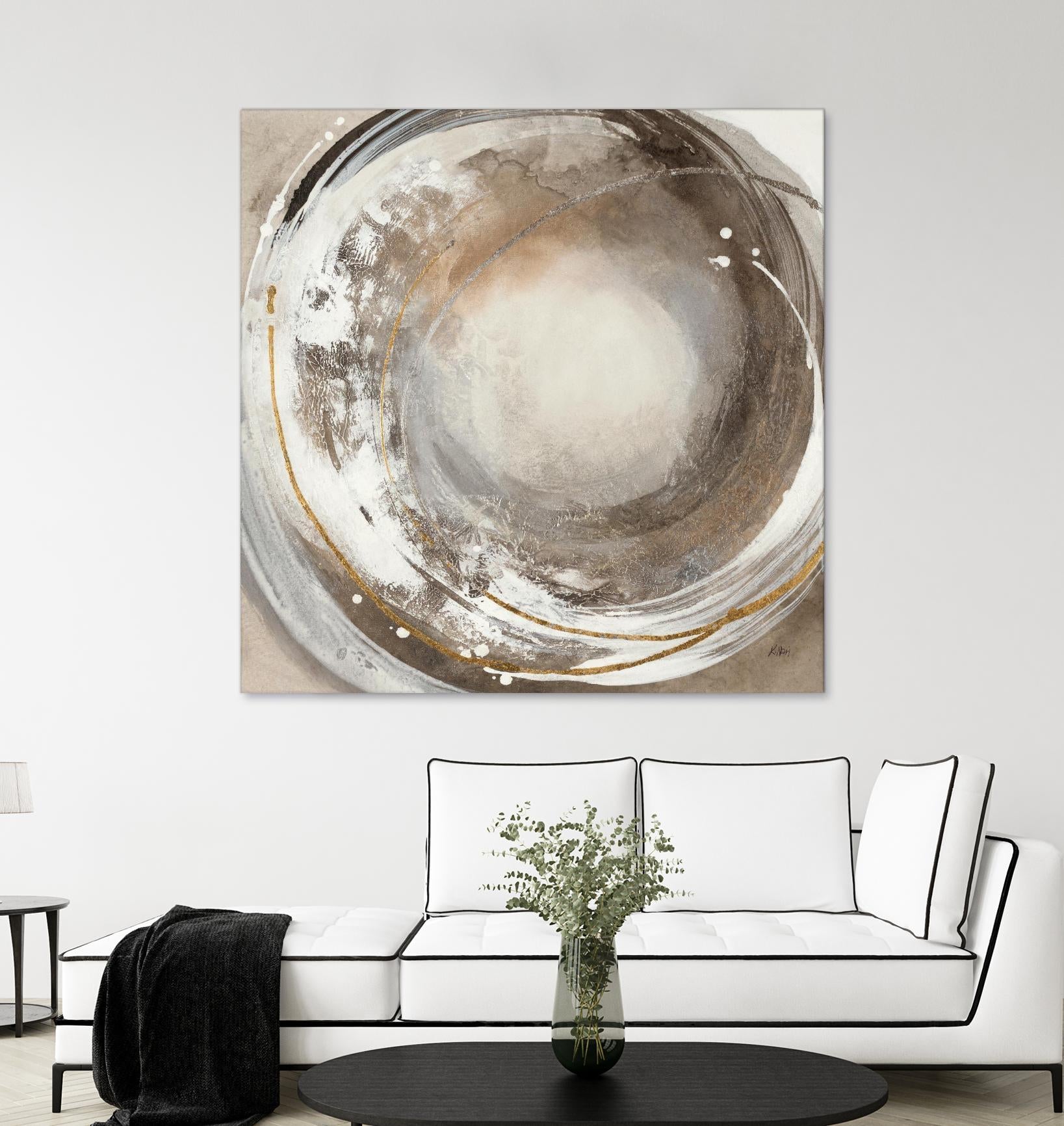 Shells IV by K. Nari on GIANT ART - whites & creams abstract white