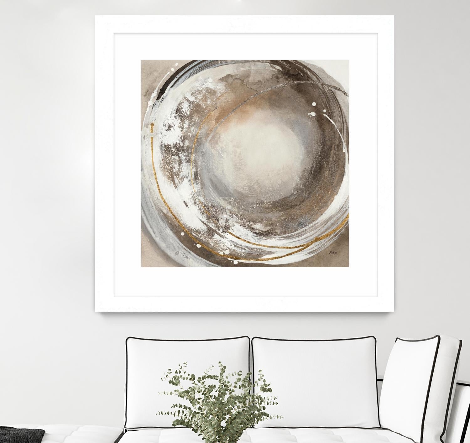 Shells IV by K. Nari on GIANT ART - whites & creams abstract white