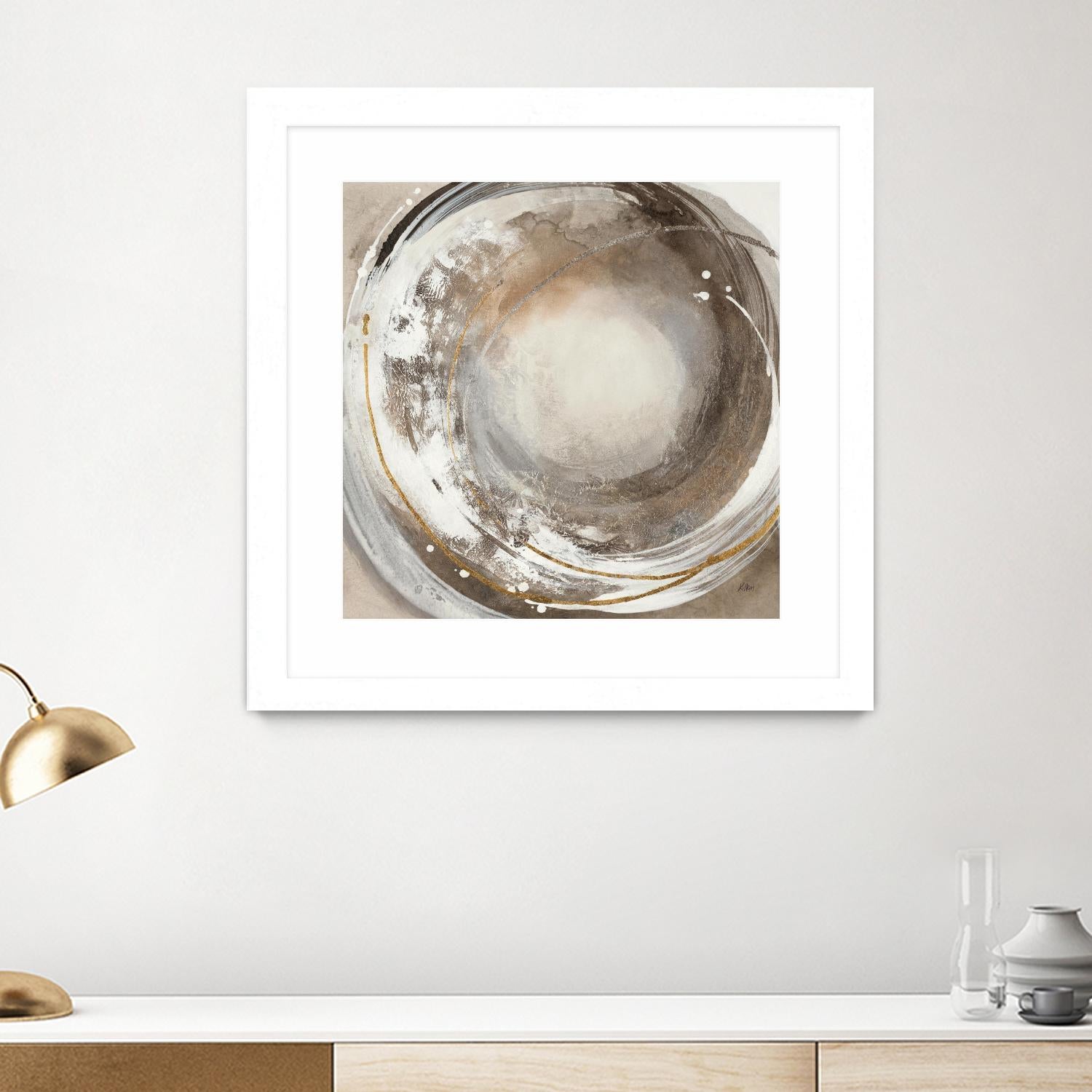 Shells IV by K. Nari on GIANT ART - whites & creams abstract white