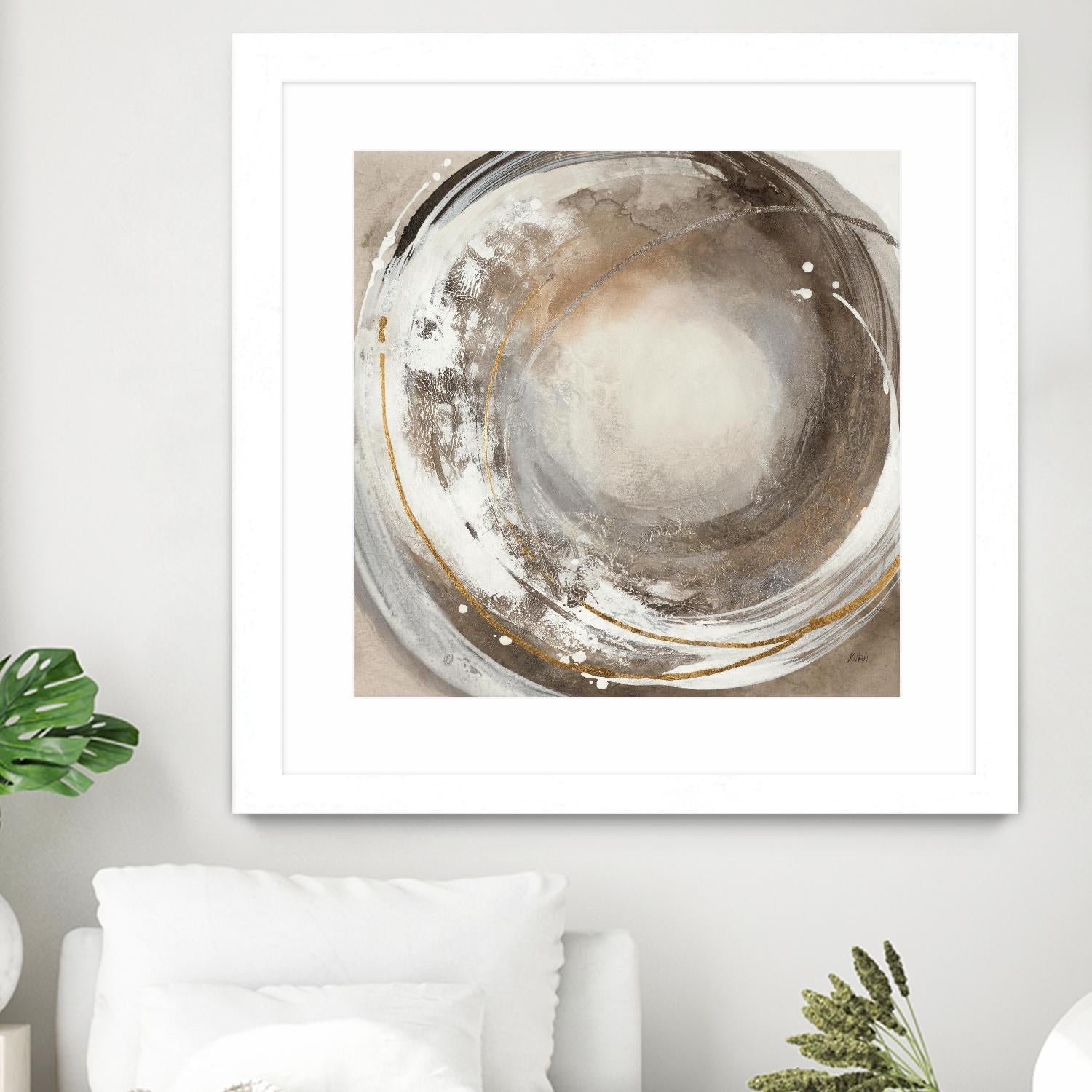 Shells IV by K. Nari on GIANT ART - whites & creams abstract white