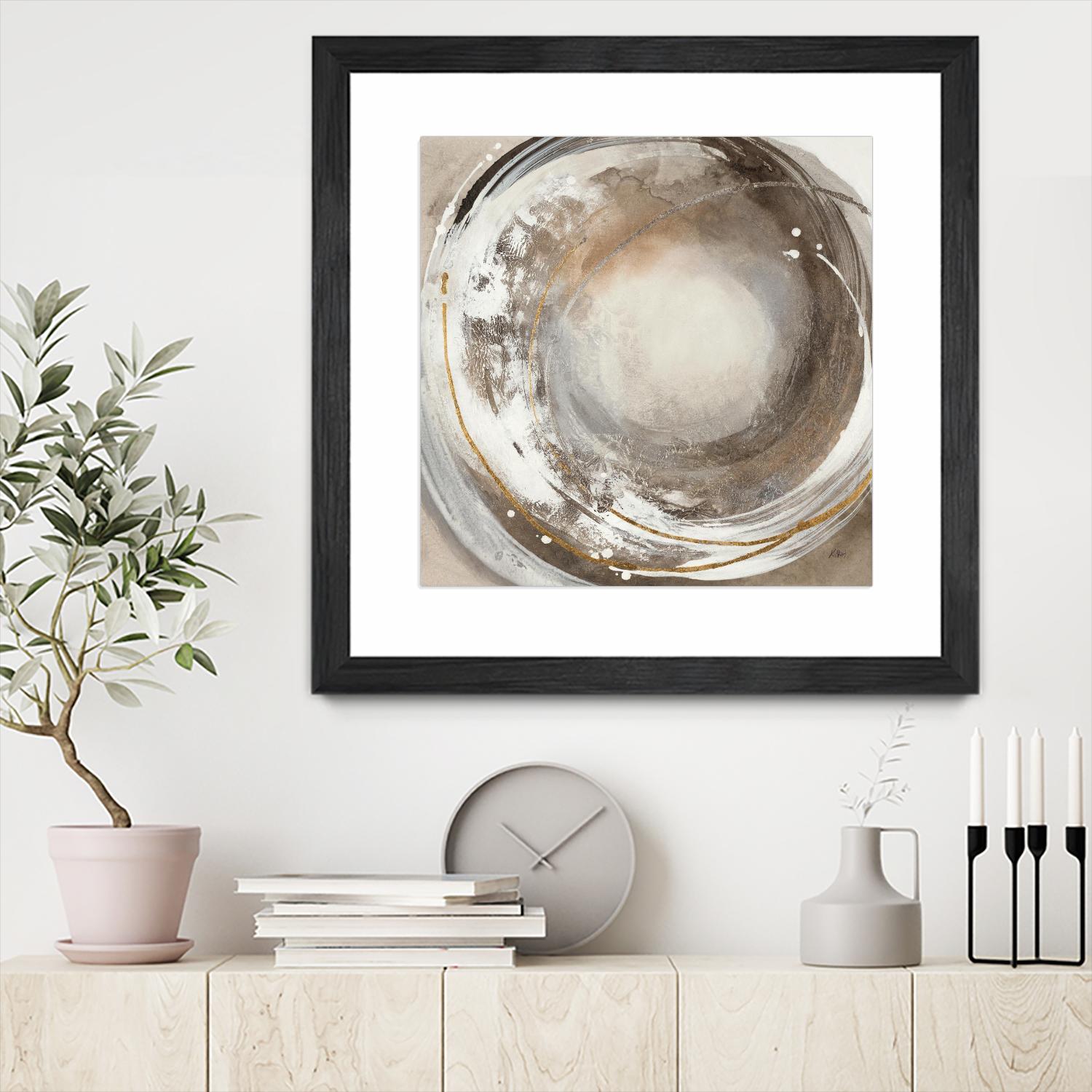 Shells IV by K. Nari on GIANT ART - whites & creams abstract white