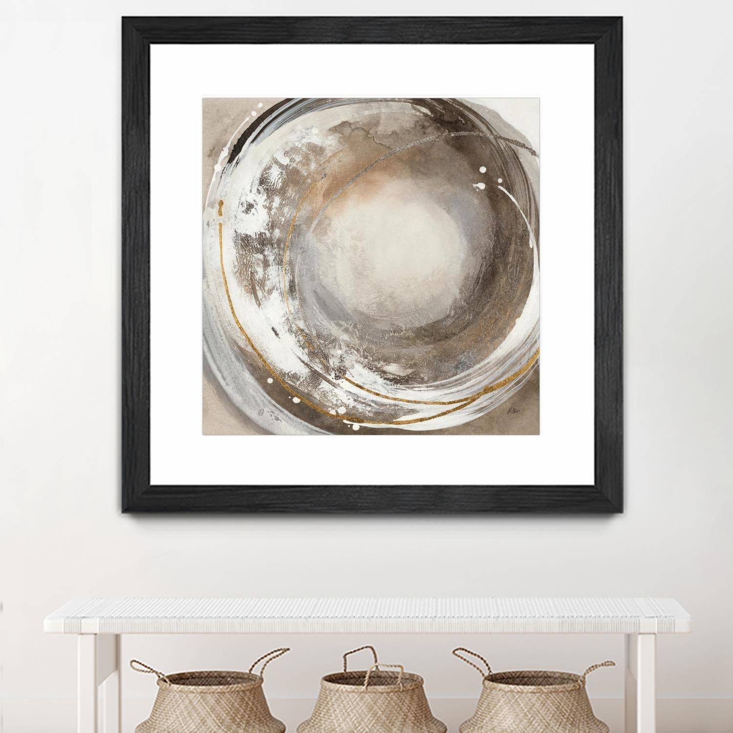Shells IV by K. Nari on GIANT ART - whites & creams abstract white
