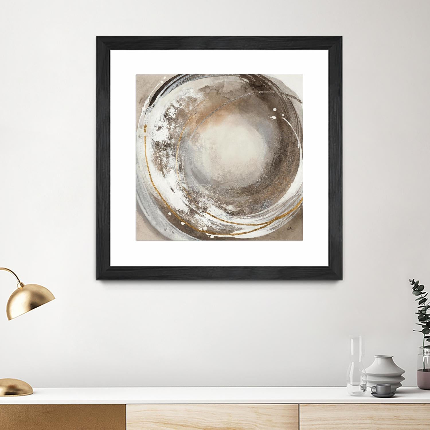 Shells IV by K. Nari on GIANT ART - whites & creams abstract white