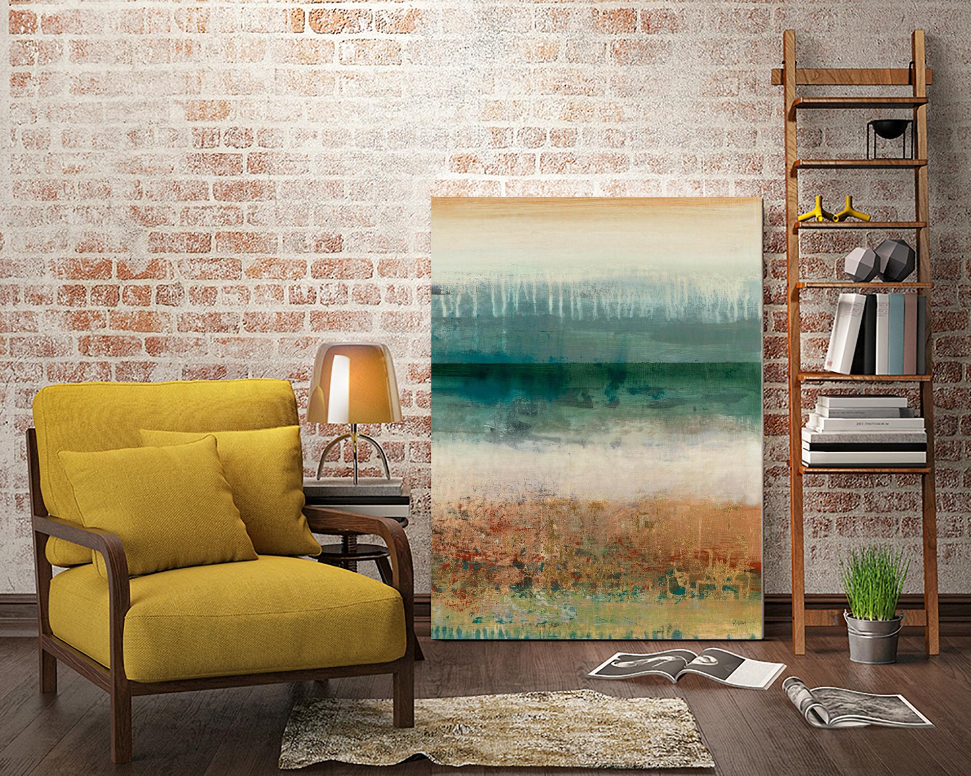 Shades Of Sunset V2 by K. Nari on GIANT ART - blues abstract abstract landscapes