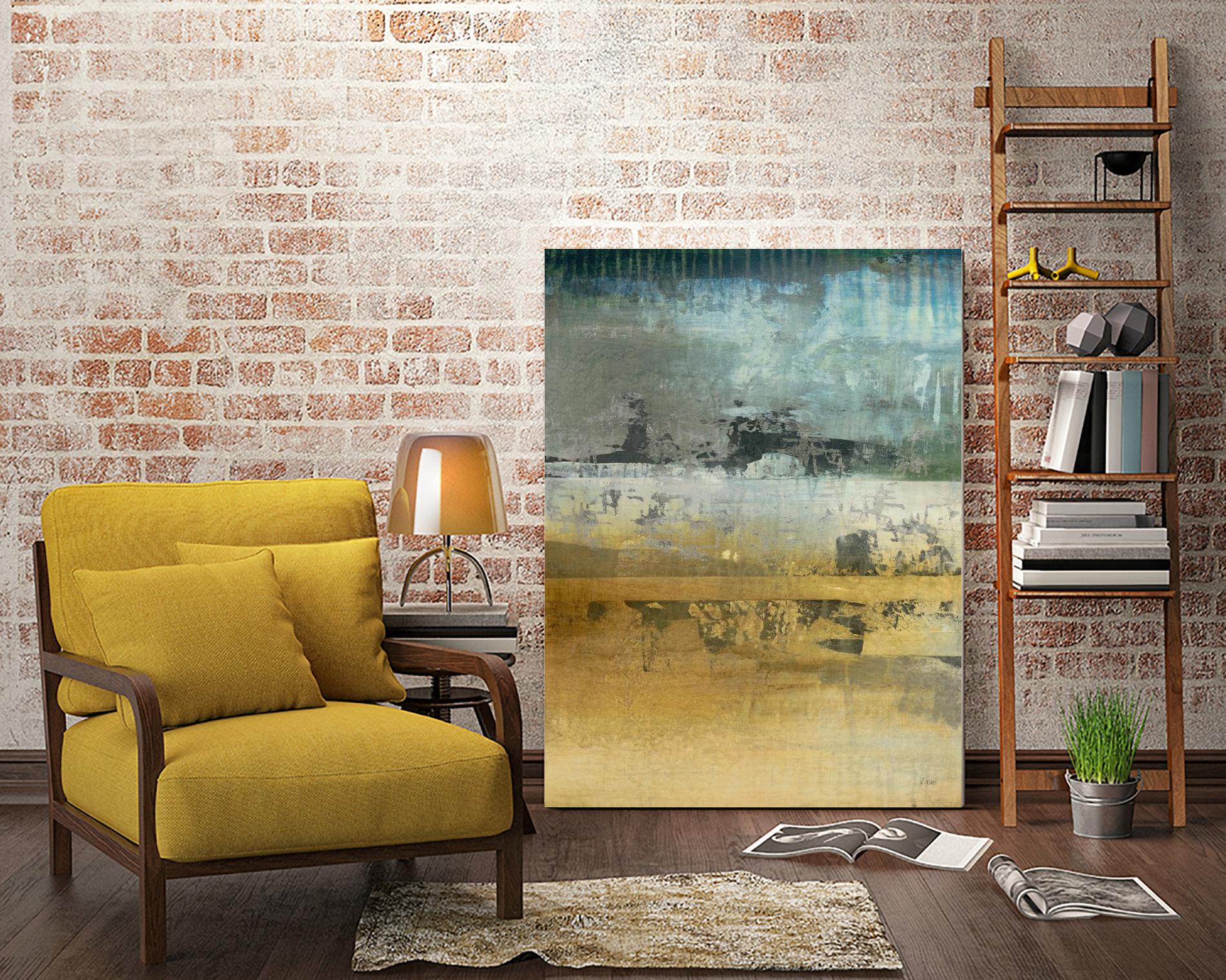 Shades Of Sunset V3 by K. Nari on GIANT ART - blues abstract abstract landscapes