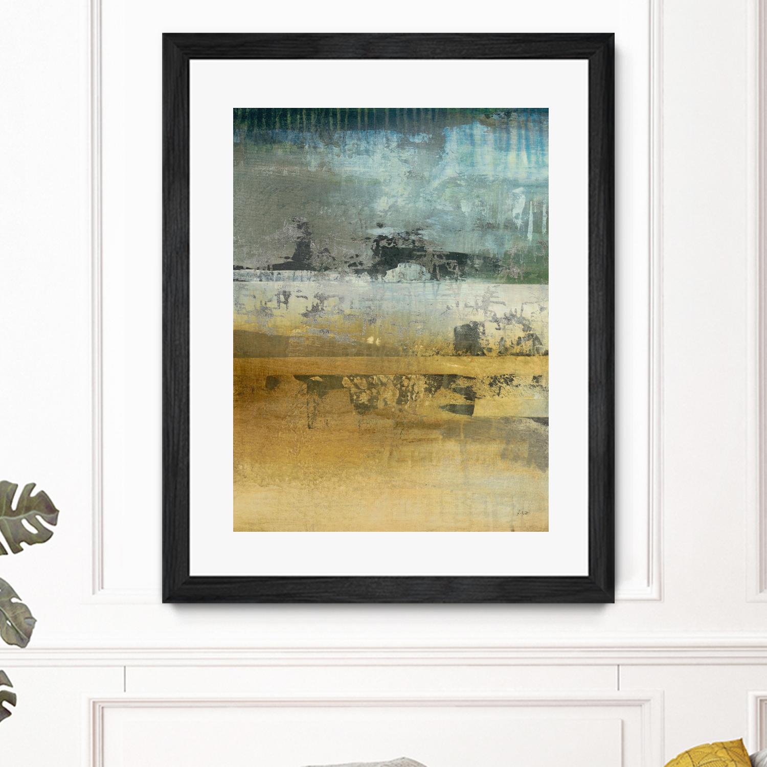 Shades Of Sunset V3 by K. Nari on GIANT ART - blues abstract abstract landscapes