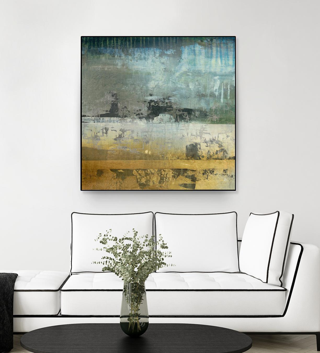 Shades Of Sunset V6 by K. Nari on GIANT ART - blues abstract abstract landscapes