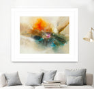 Eternal Bloom by K. Nari on GIANT ART - oranges abstract floral abstract floral
