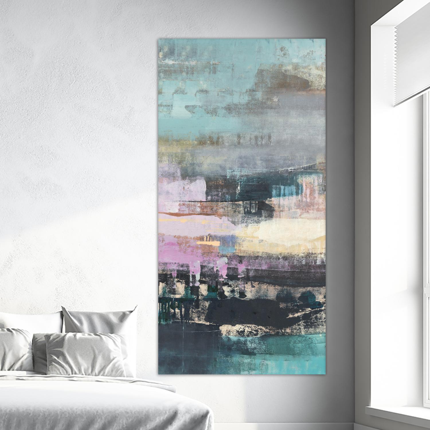 First Flight II by Nancy Ngo on GIANT ART - pale tints, blues abstract