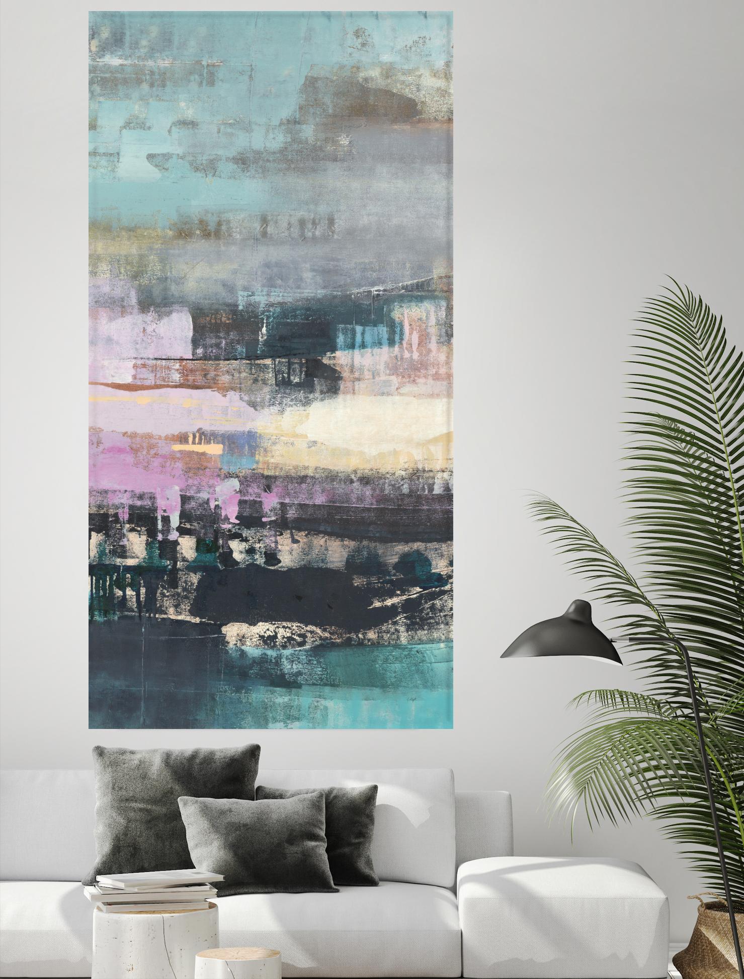 First Flight II by Nancy Ngo on GIANT ART - pale tints, blues abstract