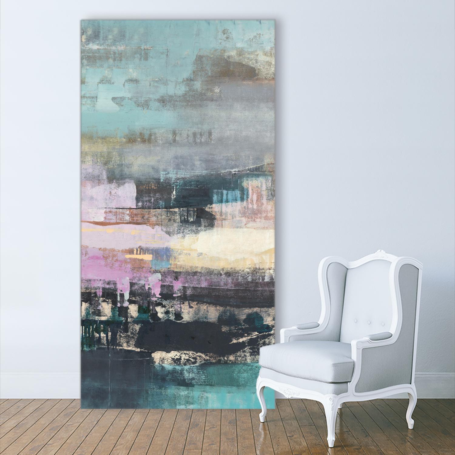 First Flight II by Nancy Ngo on GIANT ART - pale tints, blues abstract