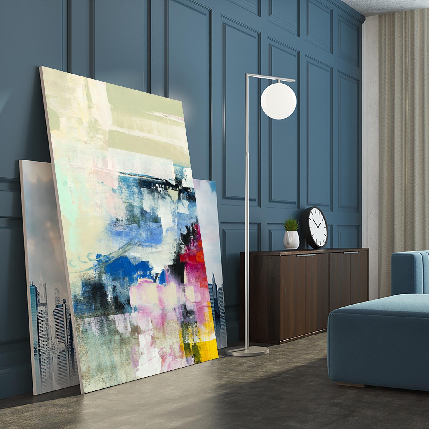 Escape Route I by Nancy Ngo on GIANT ART - blues abstract