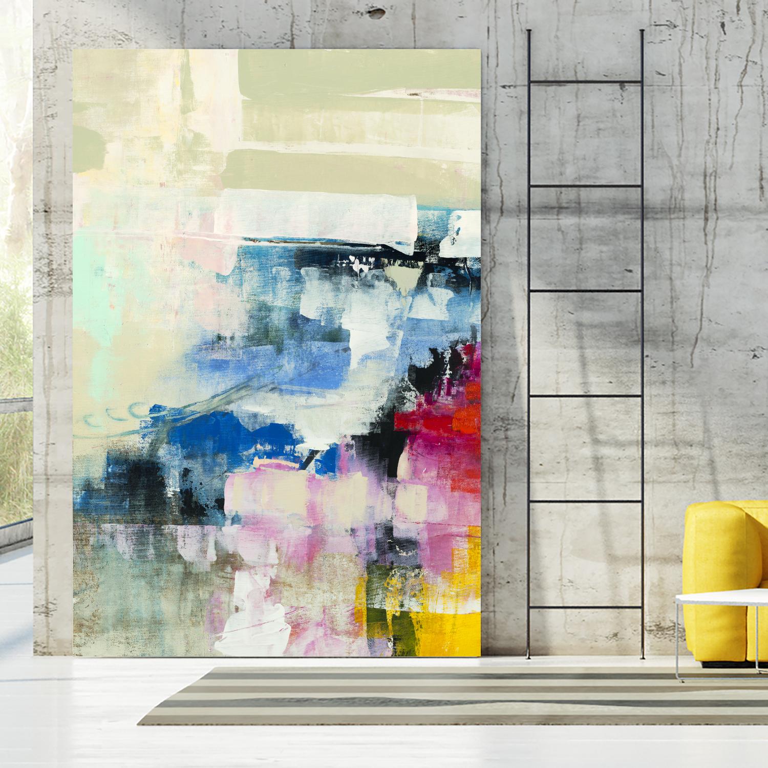 Escape Route I by Nancy Ngo on GIANT ART - blues abstract