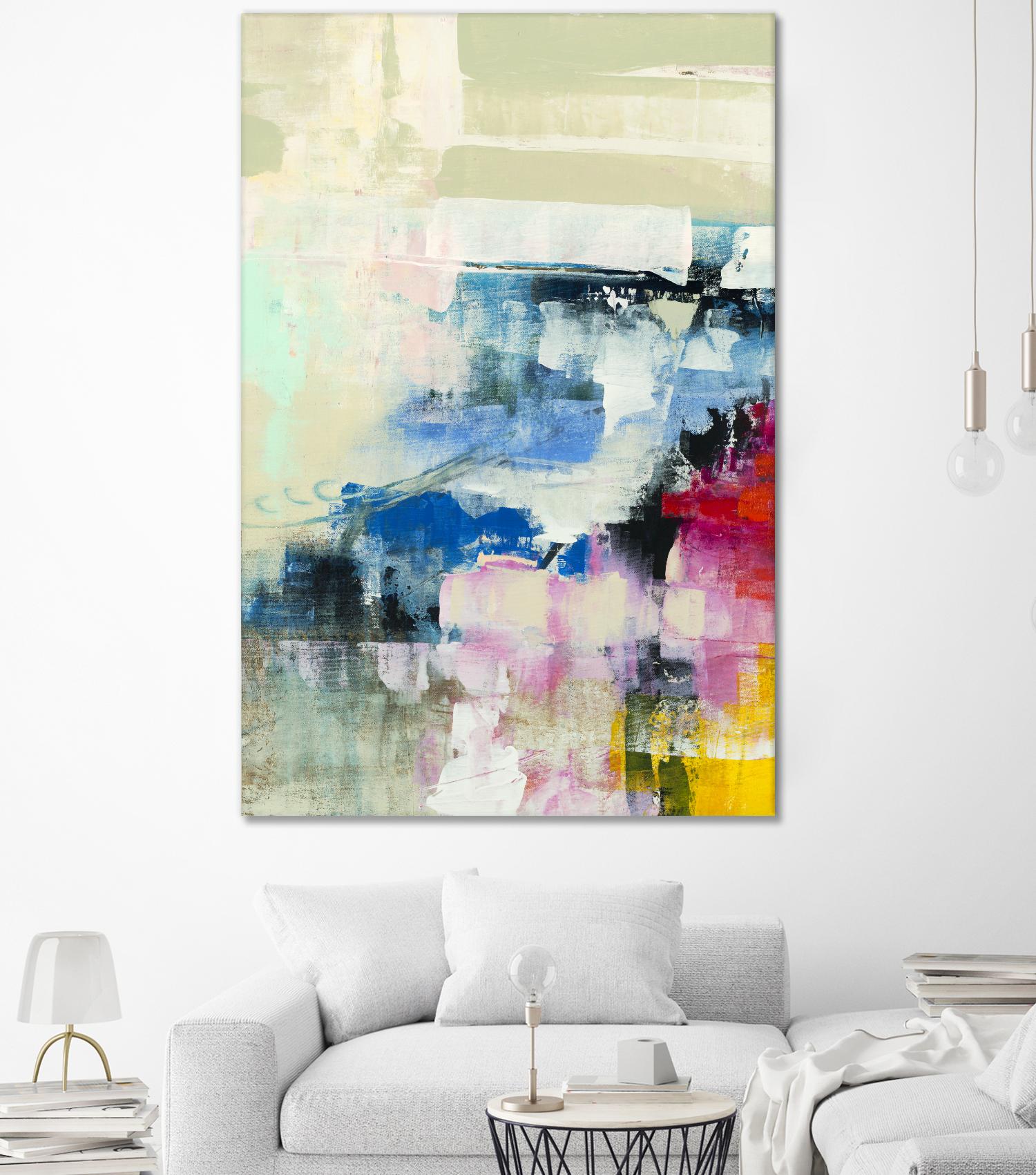 Escape Route I by Nancy Ngo on GIANT ART - blues abstract