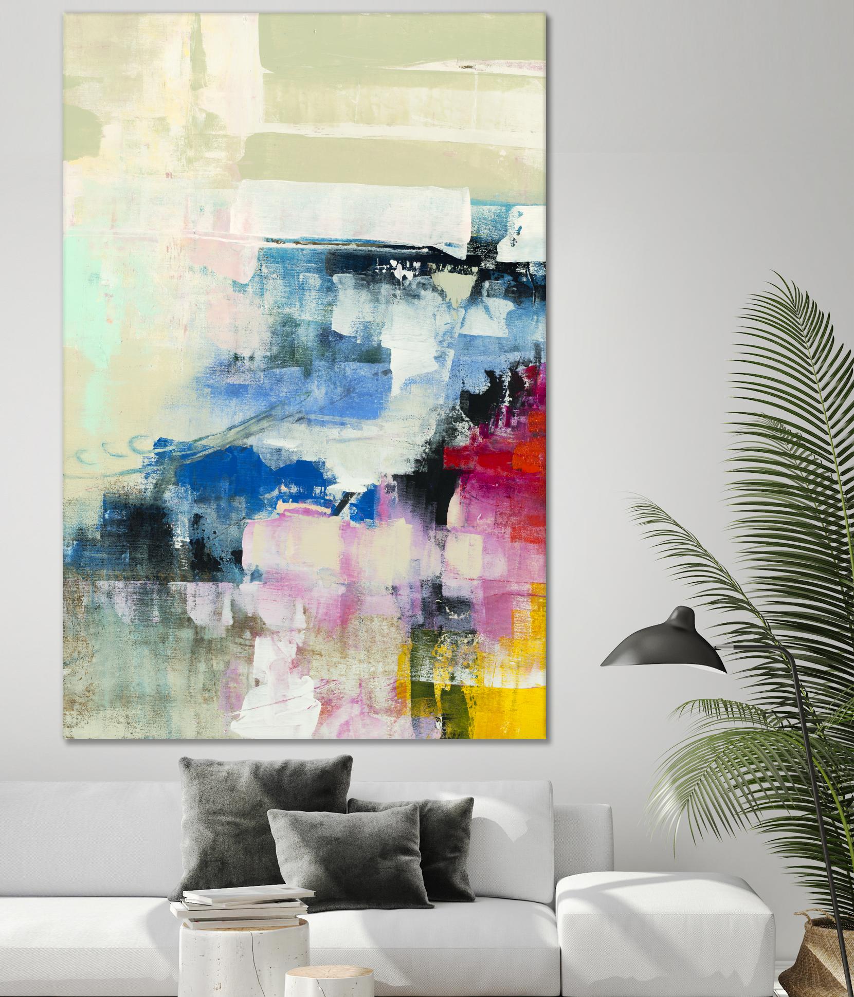 Escape Route I by Nancy Ngo on GIANT ART - blues abstract