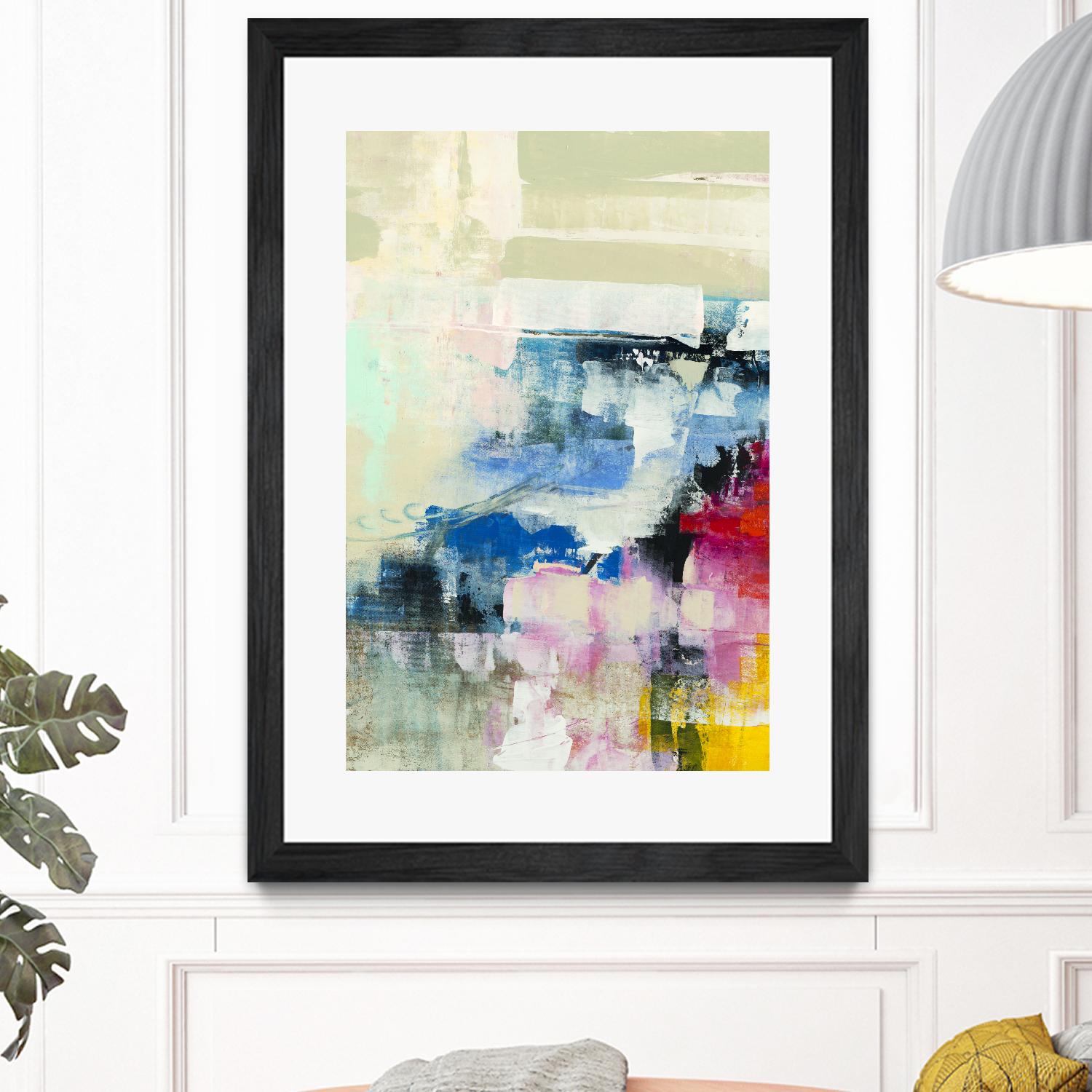 Escape Route I by Nancy Ngo on GIANT ART - blues abstract