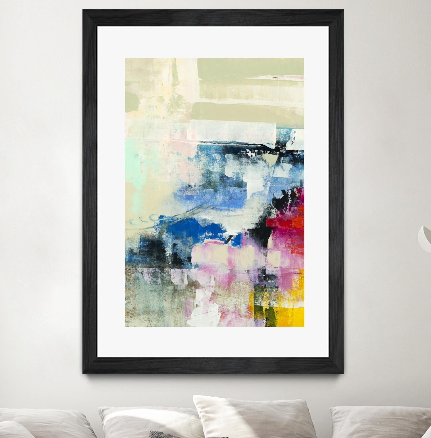 Escape Route I by Nancy Ngo on GIANT ART - blues abstract