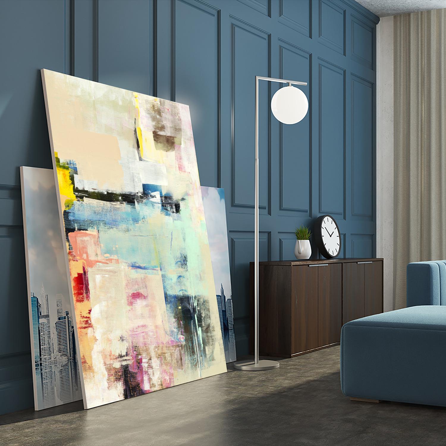 Escape Route II by Nancy Ngo on GIANT ART - blues abstract