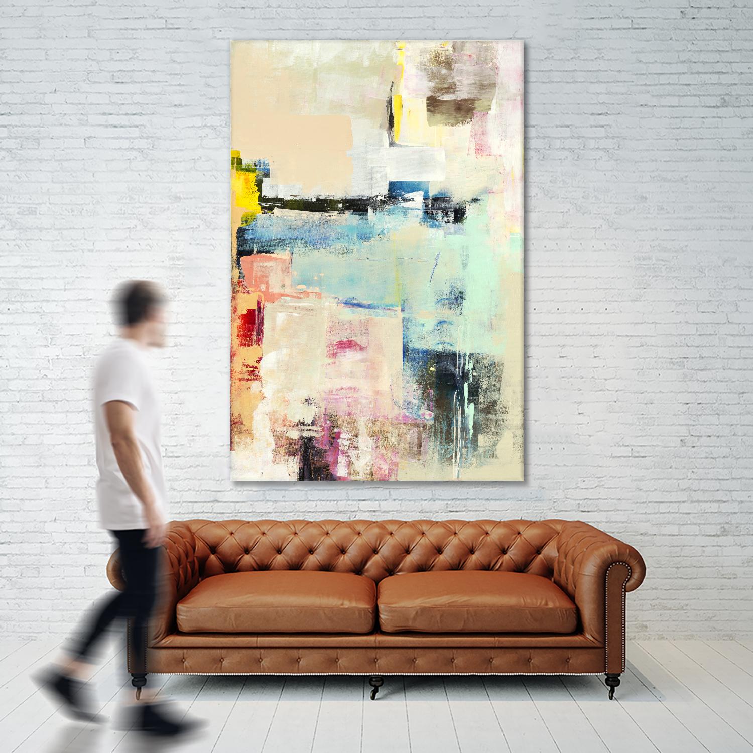 Escape Route II by Nancy Ngo on GIANT ART - blues abstract