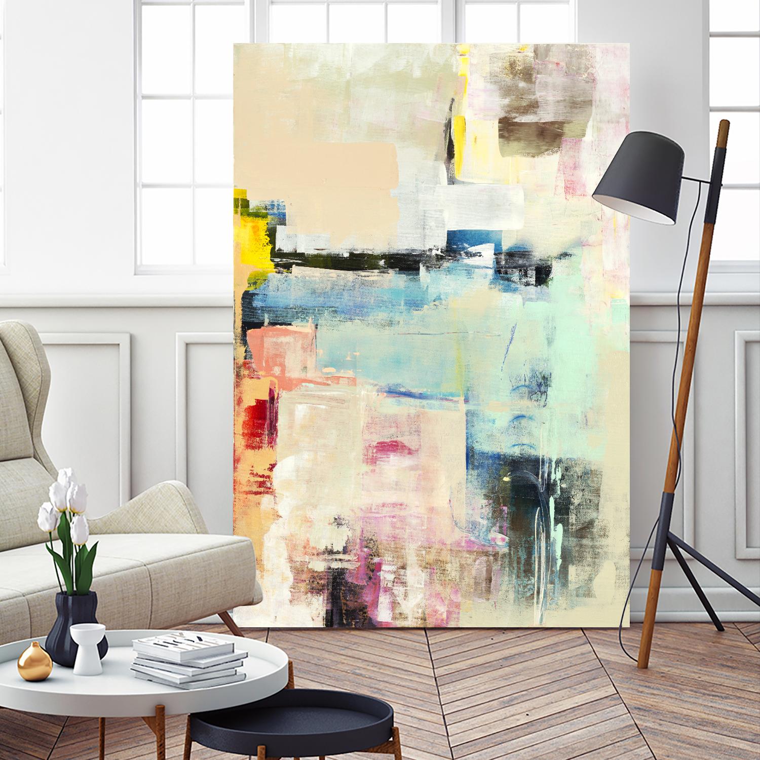 Escape Route II by Nancy Ngo on GIANT ART - blues abstract