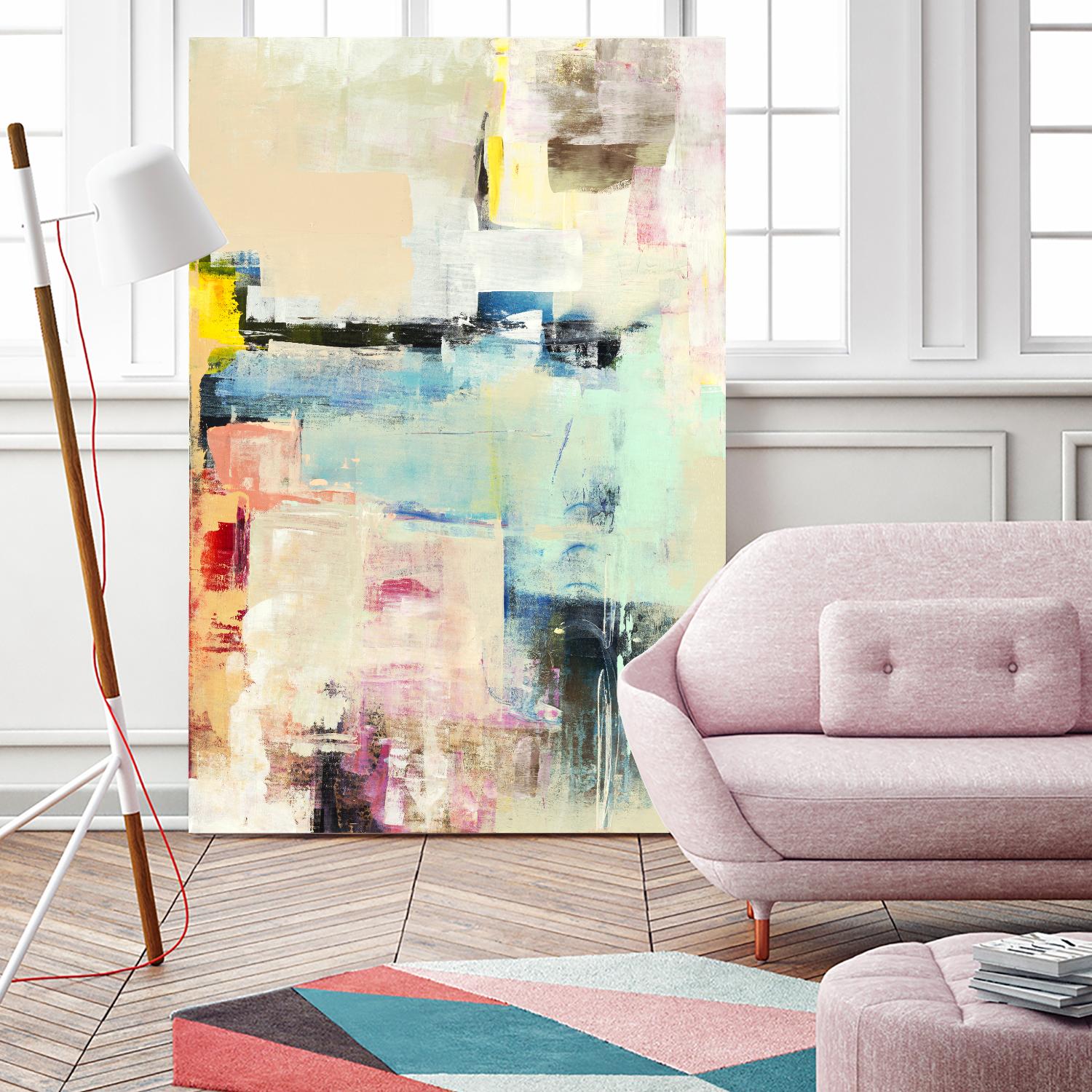 Escape Route II by Nancy Ngo on GIANT ART - blues abstract