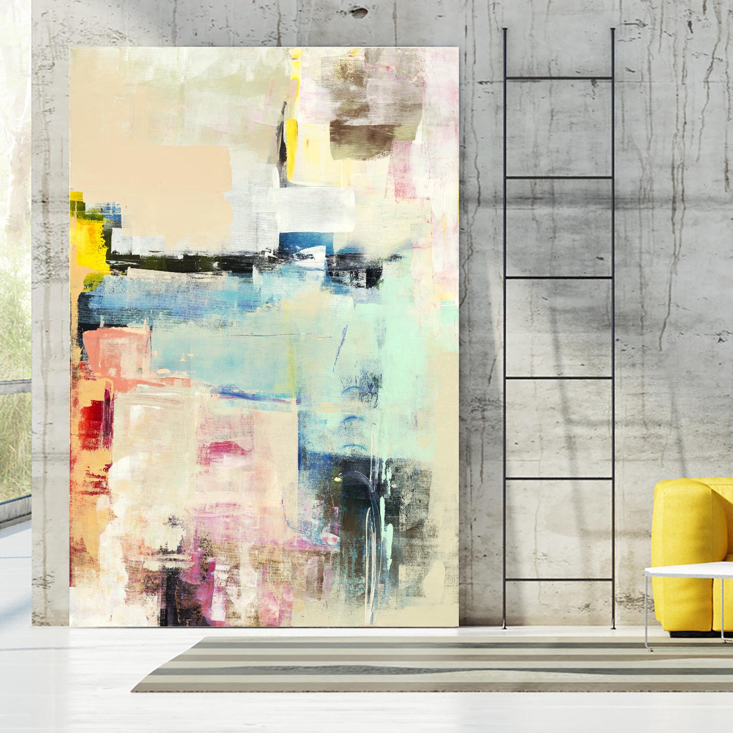 Escape Route II by Nancy Ngo on GIANT ART - blues abstract