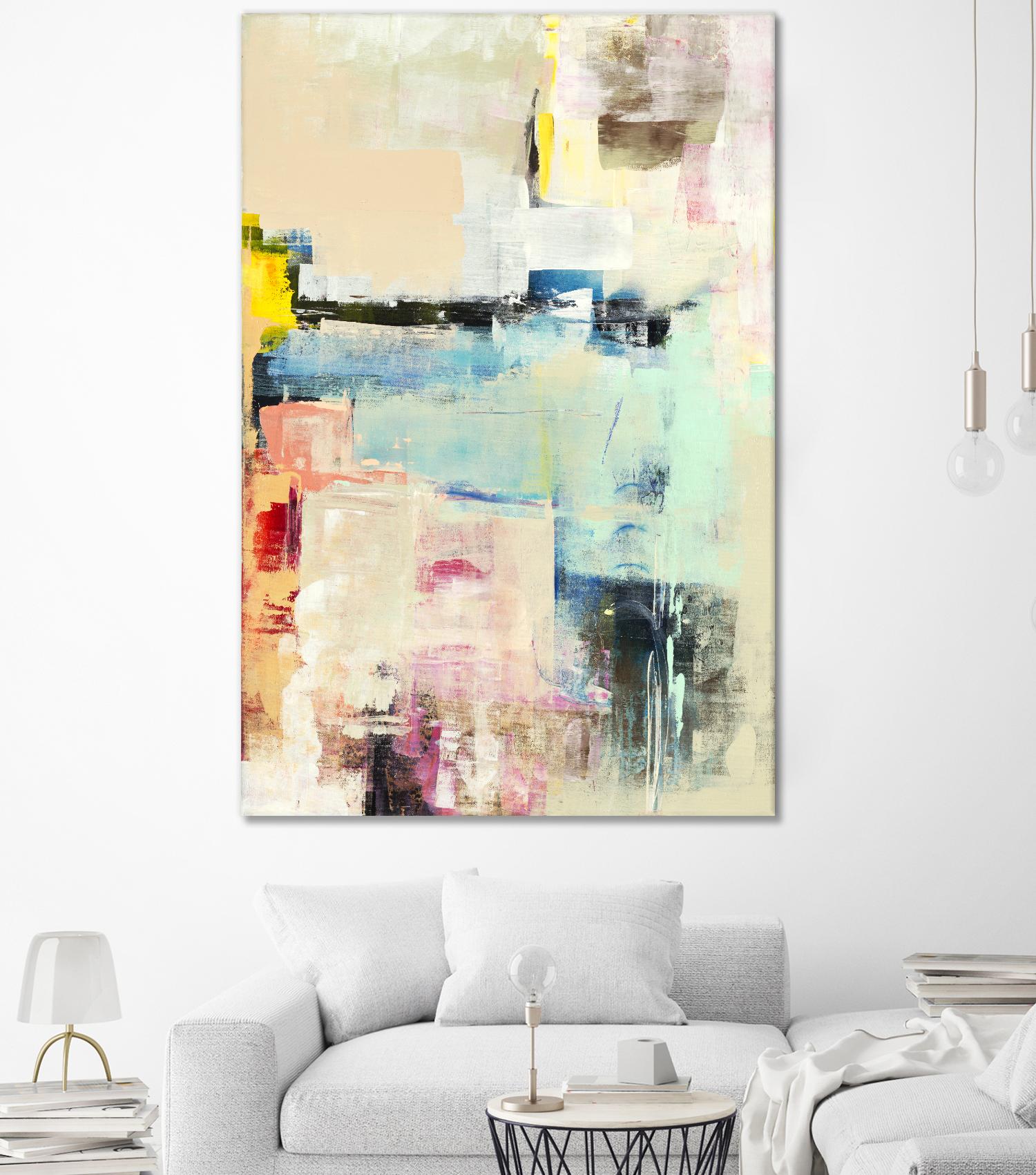 Escape Route II by Nancy Ngo on GIANT ART - blues abstract