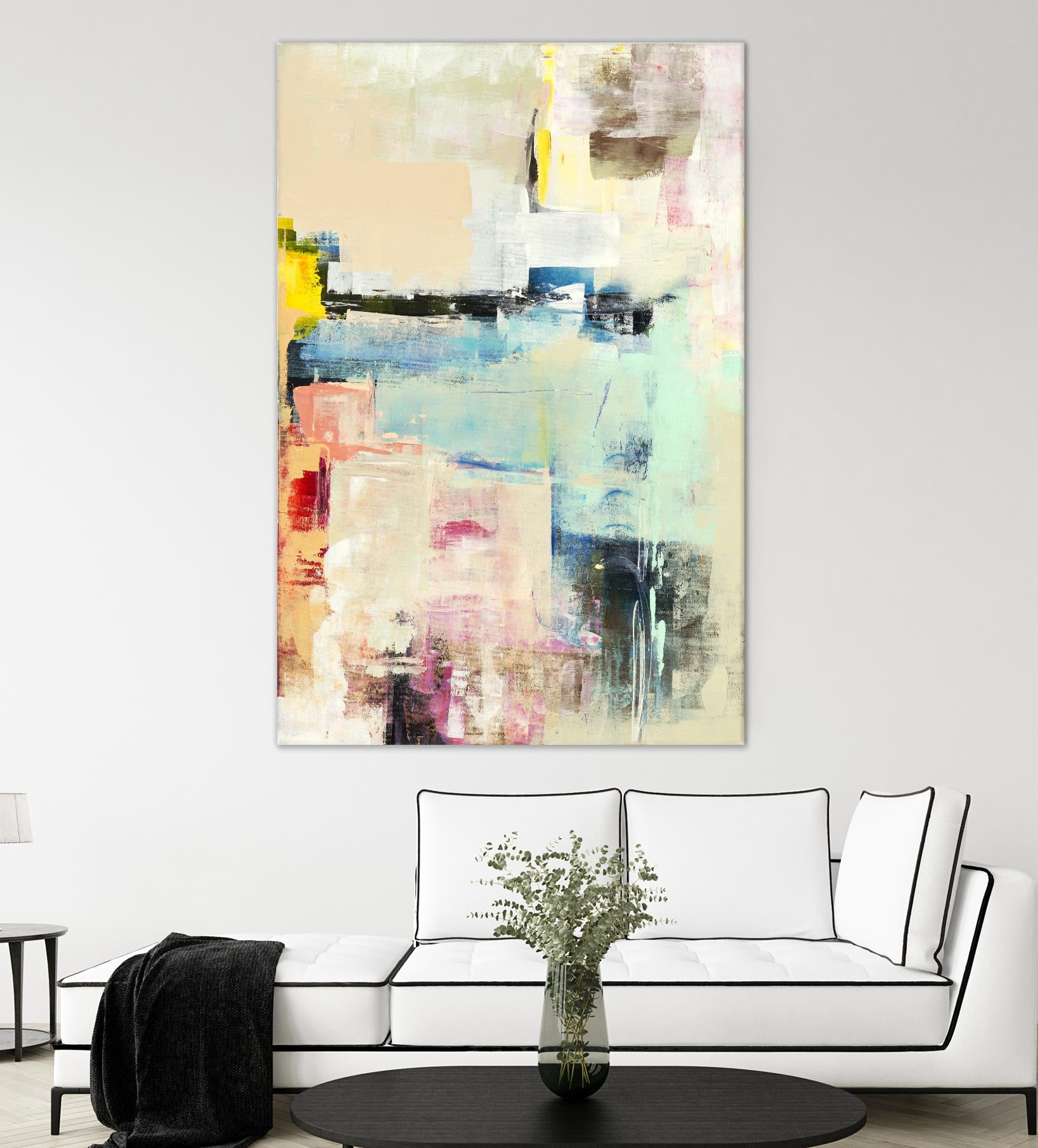 Escape Route II by Nancy Ngo on GIANT ART - blues abstract