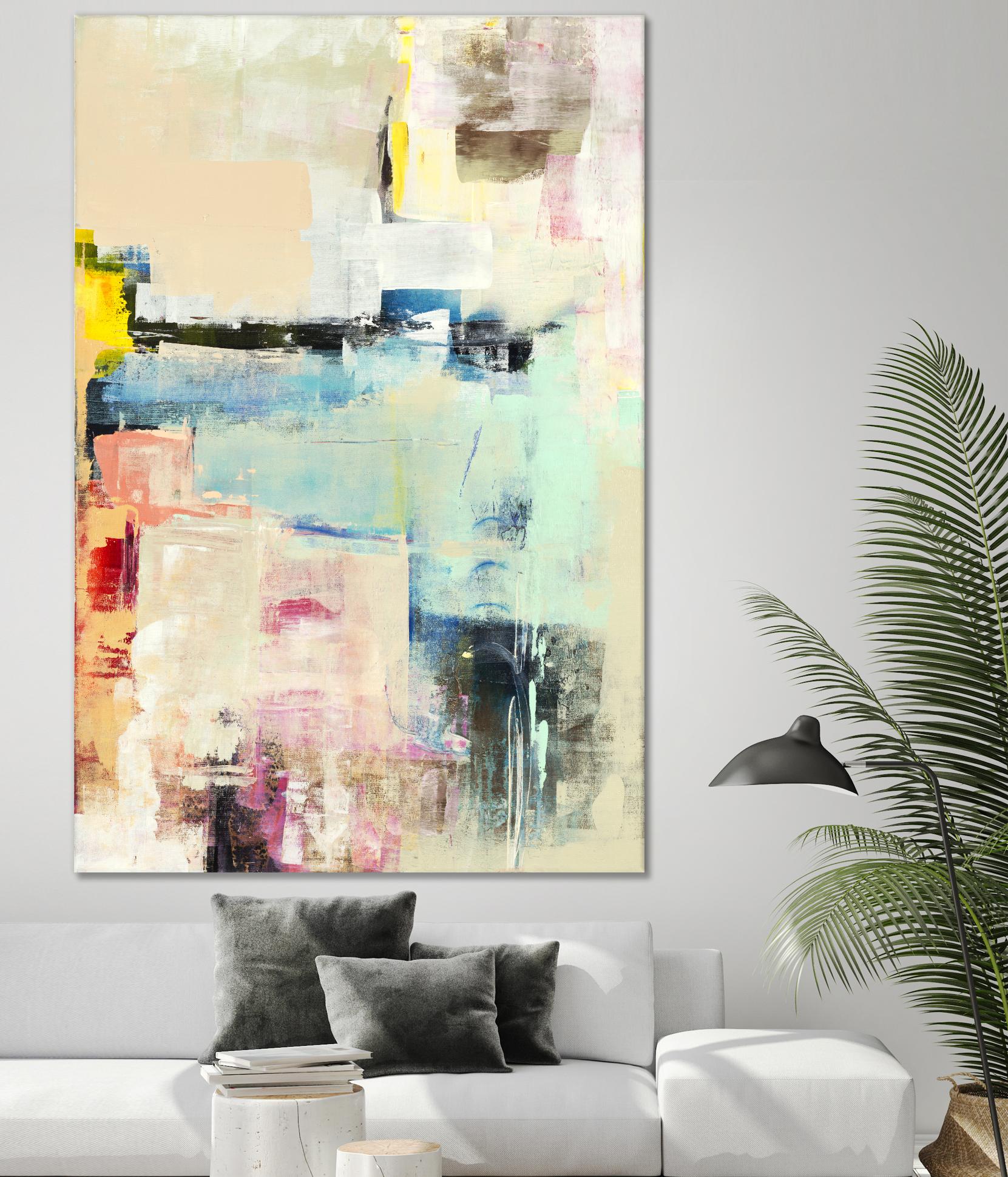 Escape Route II by Nancy Ngo on GIANT ART - blues abstract