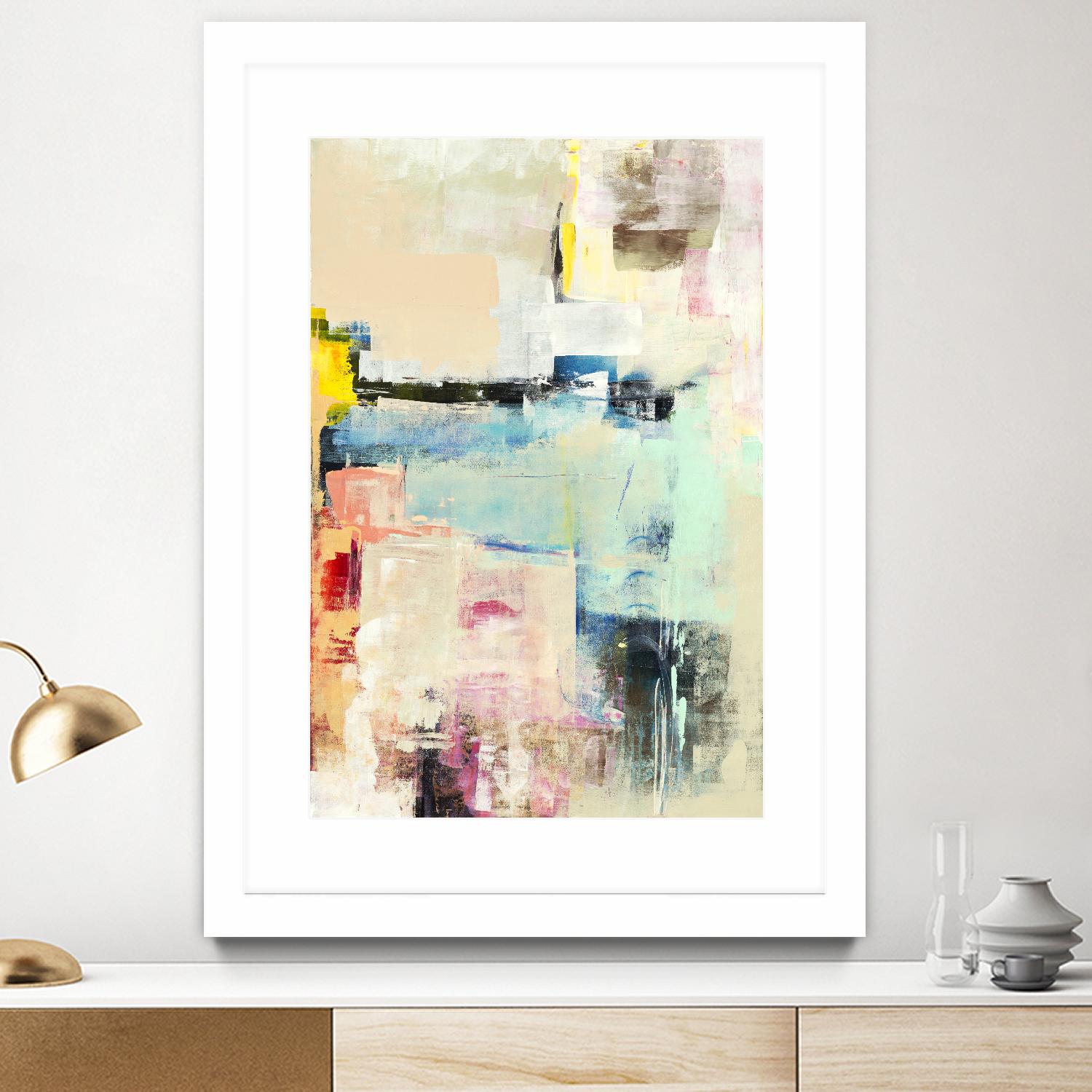 Escape Route II by Nancy Ngo on GIANT ART - blues abstract