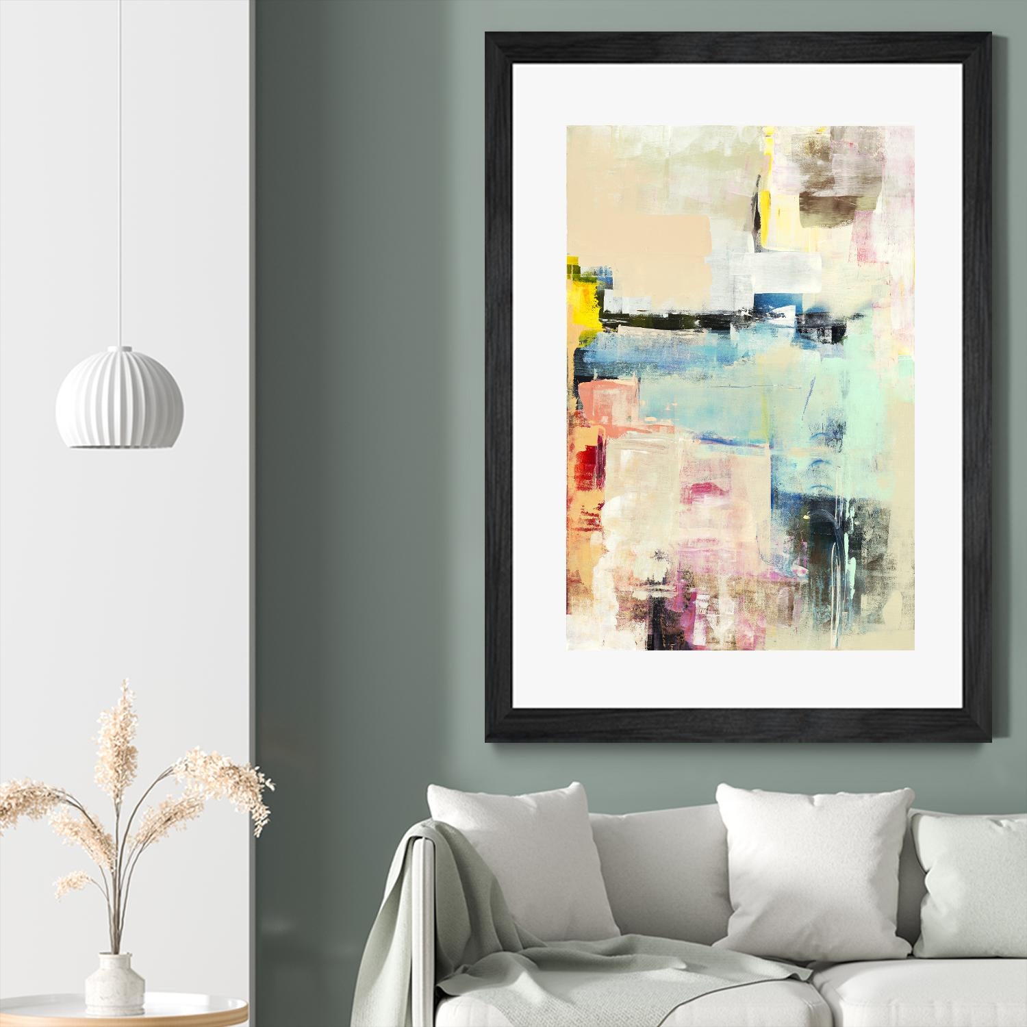 Escape Route II by Nancy Ngo on GIANT ART - blues abstract