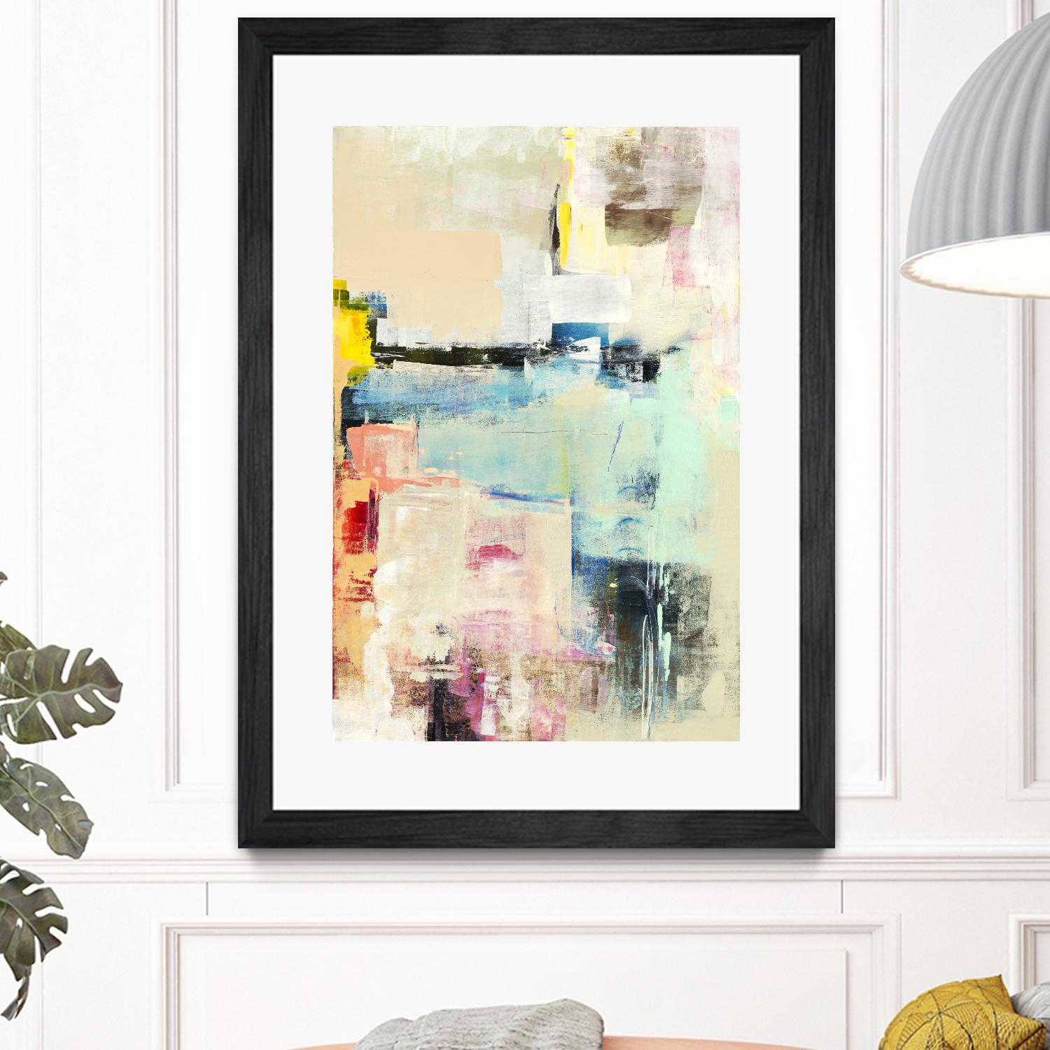 Escape Route II by Nancy Ngo on GIANT ART - blues abstract