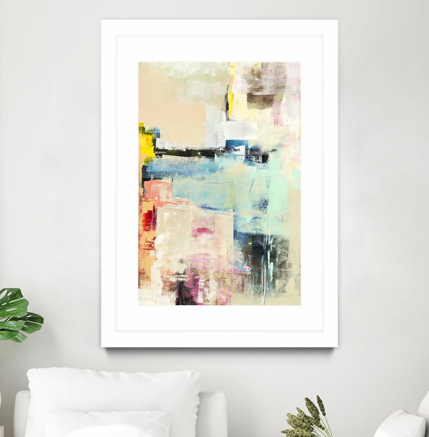 Escape Route II by Nancy Ngo on GIANT ART - blues abstract