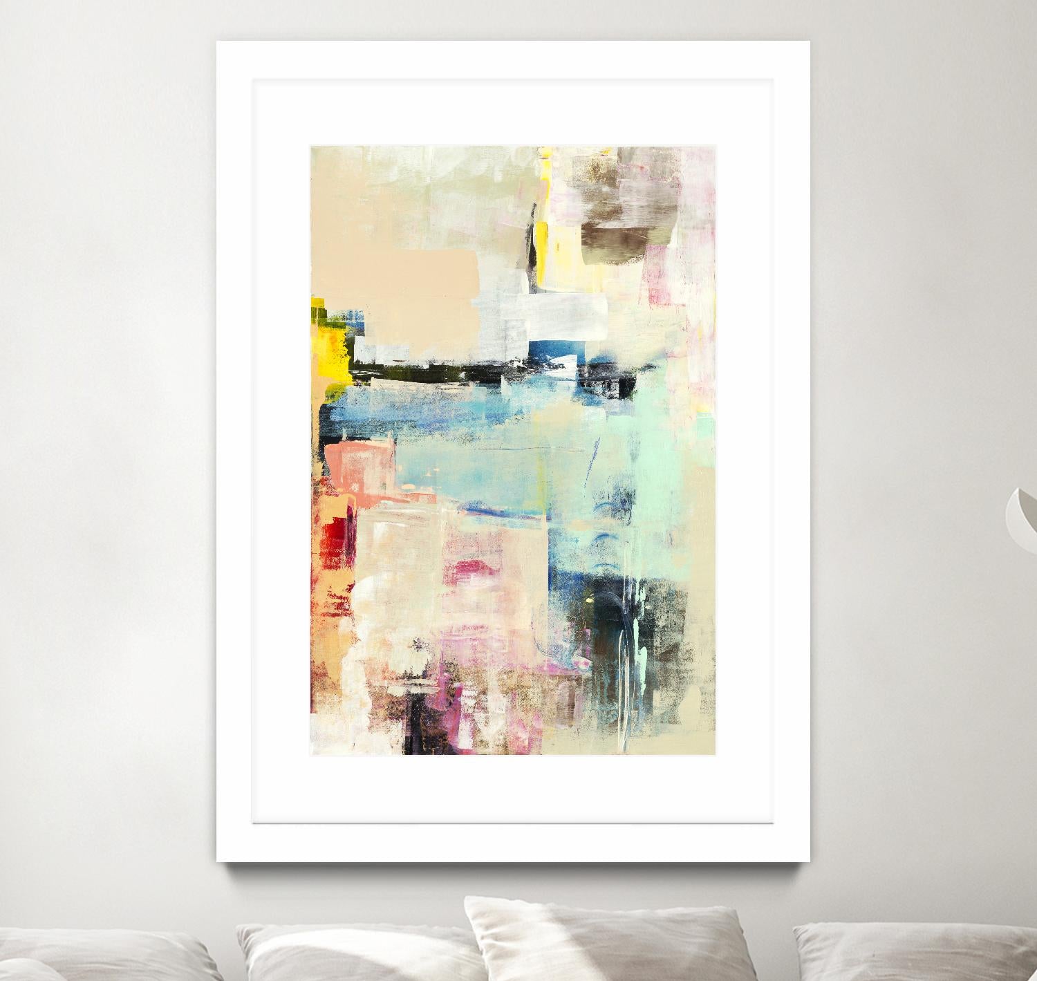 Escape Route II by Nancy Ngo on GIANT ART - blues abstract