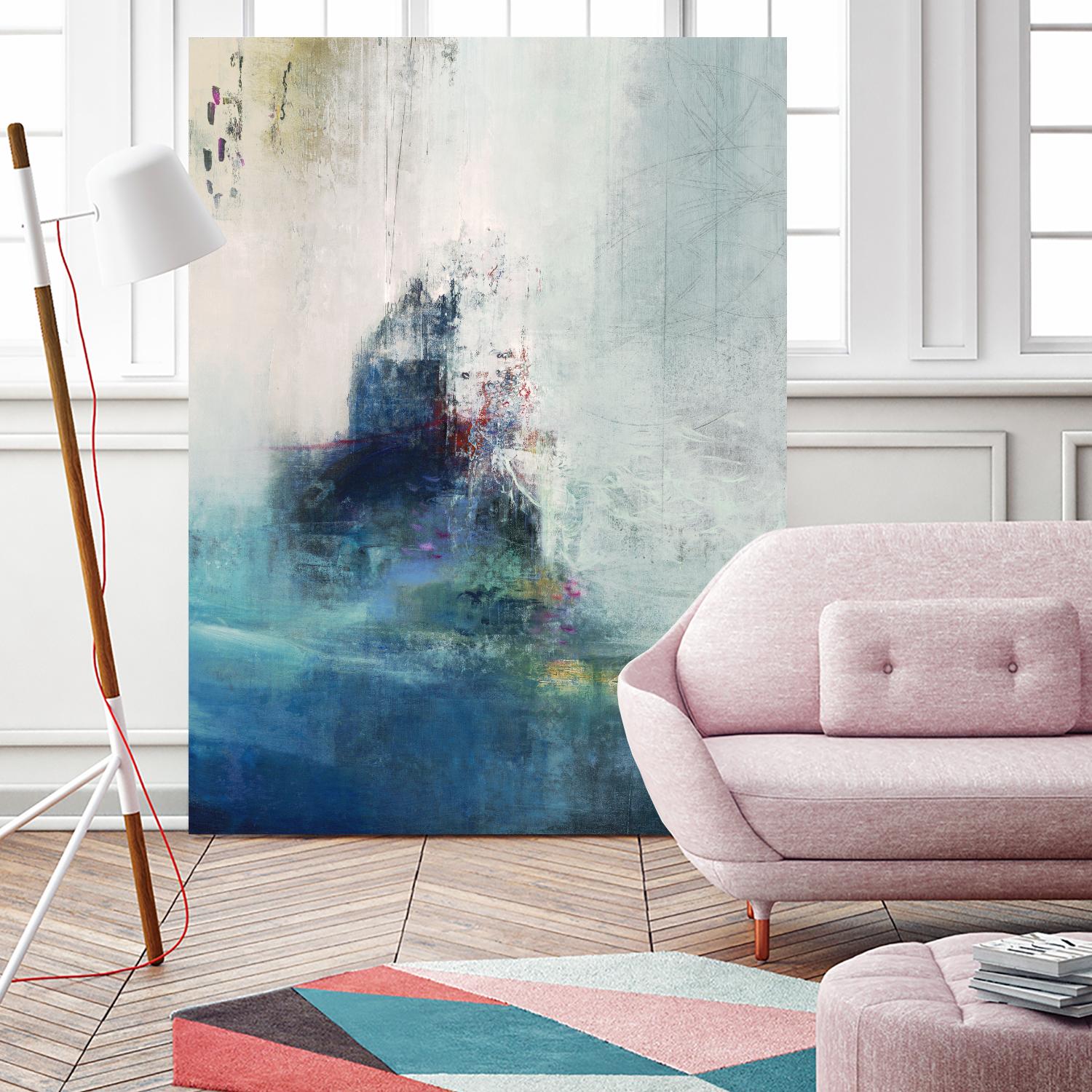 Longing II by Nancy Ngo on GIANT ART - blues abstract