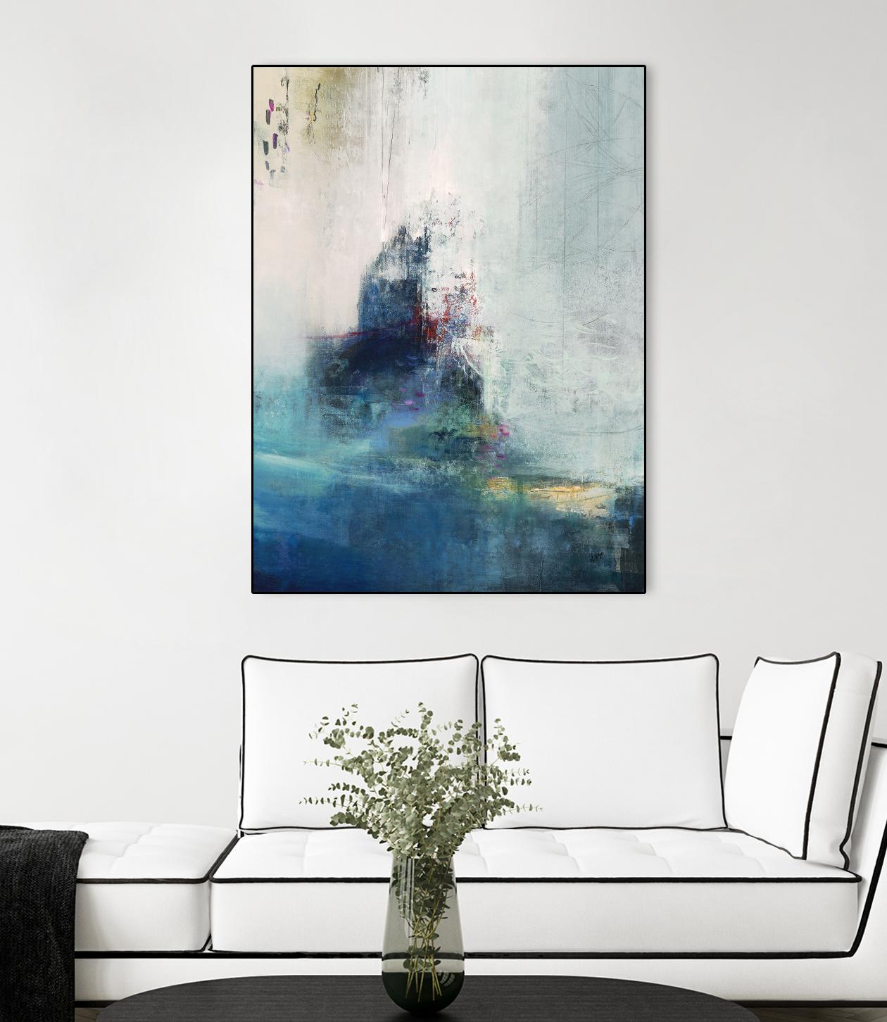 Longing II by Nancy Ngo on GIANT ART - blues abstract