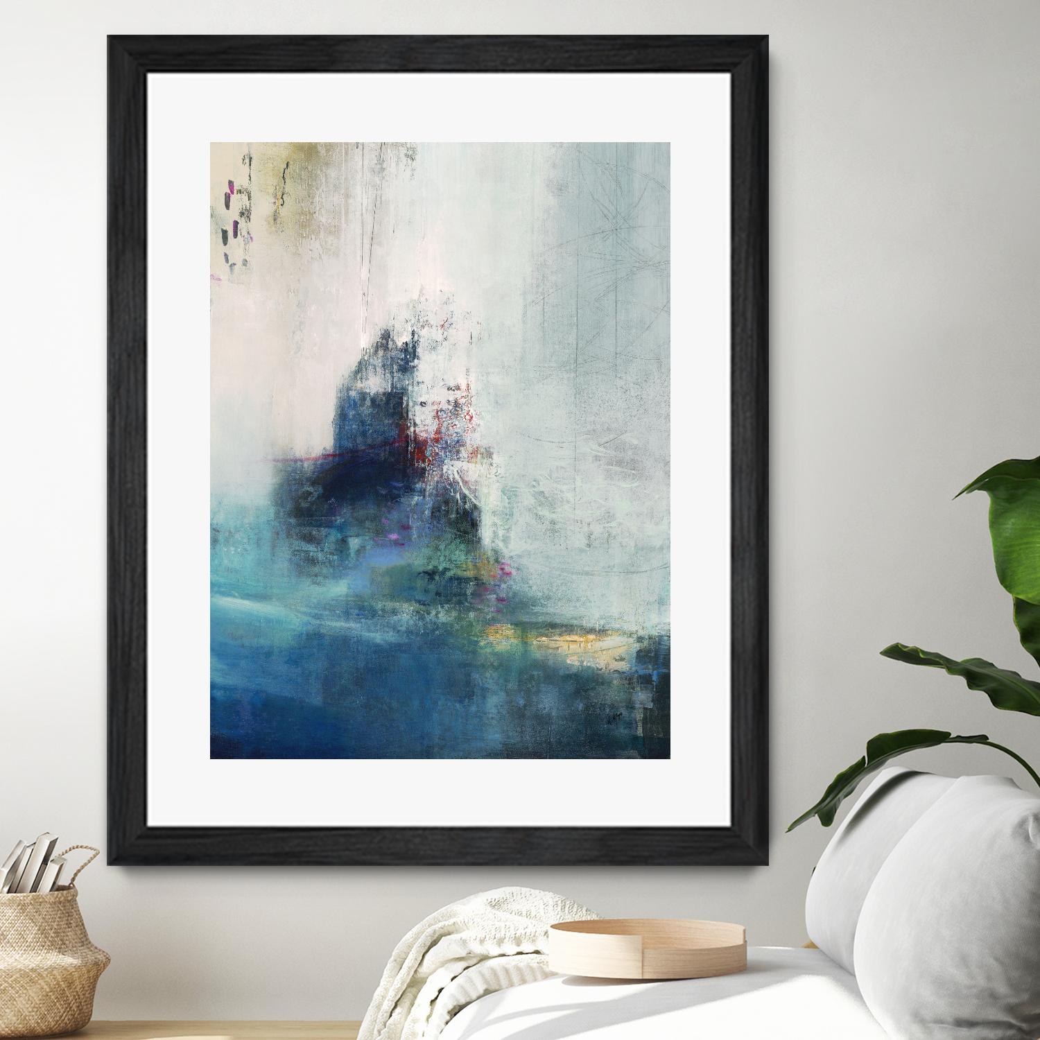 Longing II by Nancy Ngo on GIANT ART - blues abstract